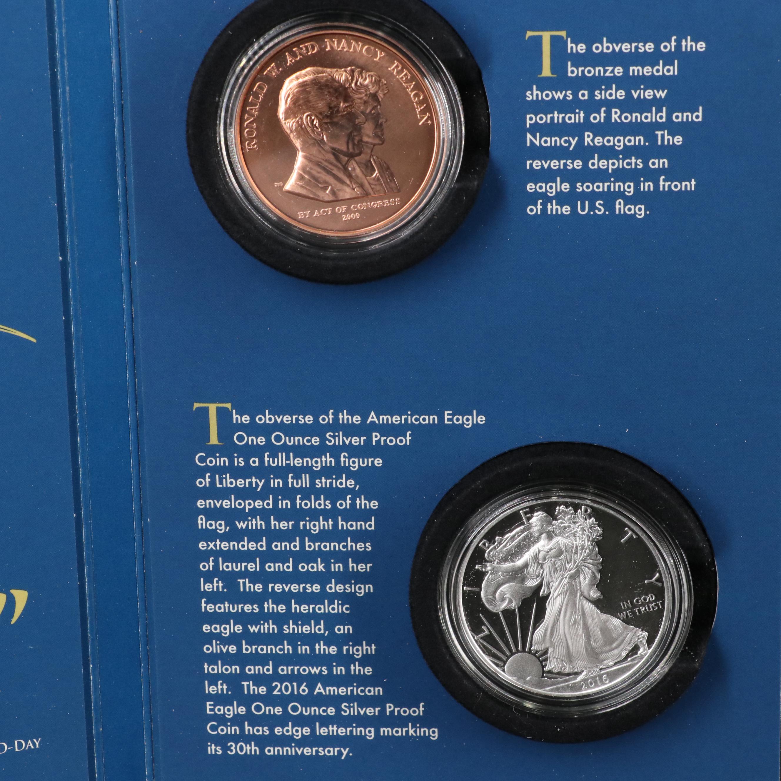 Two 2016 Commemorative Coin Sets