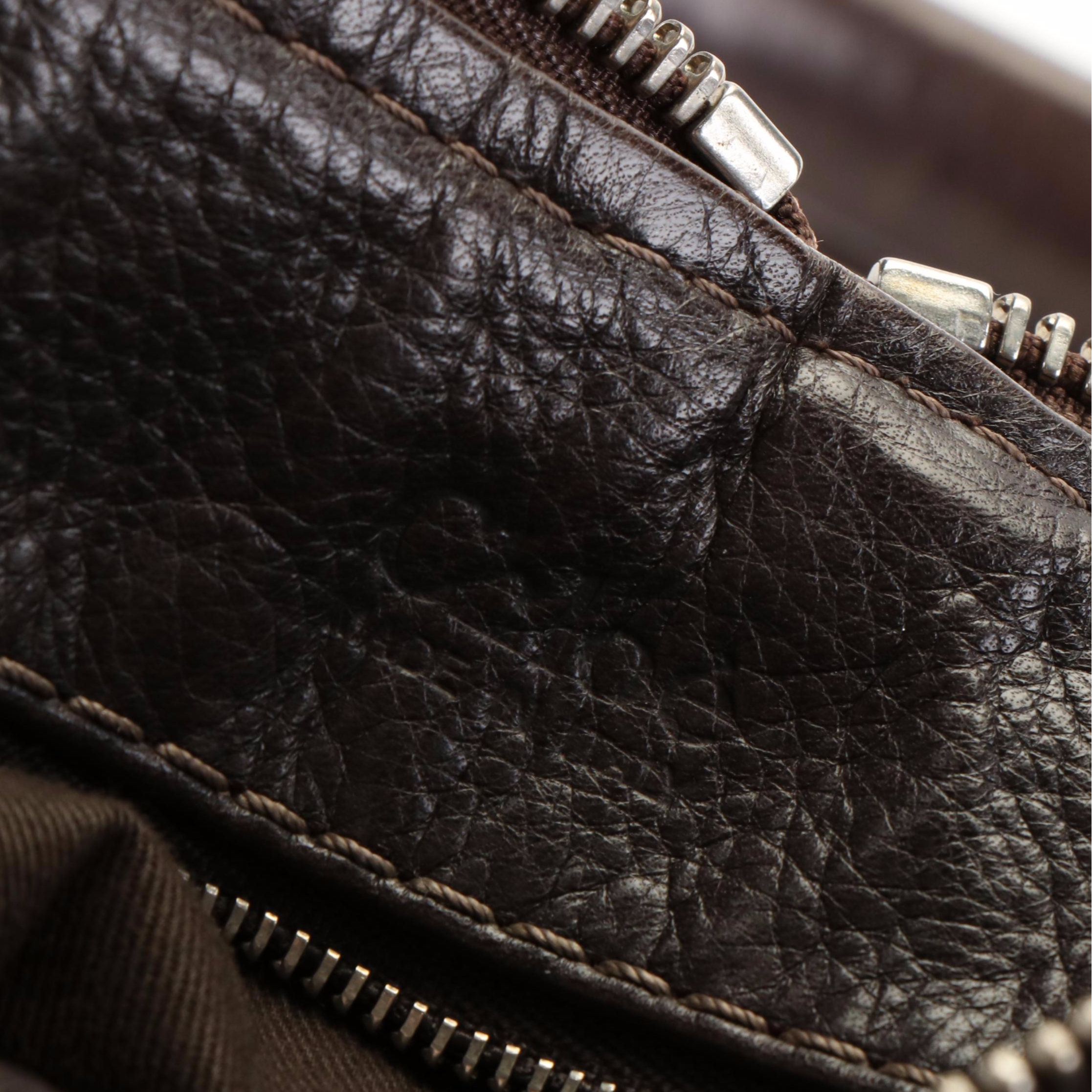 Chloé Paddington Chain Handbag  in Brown Leather