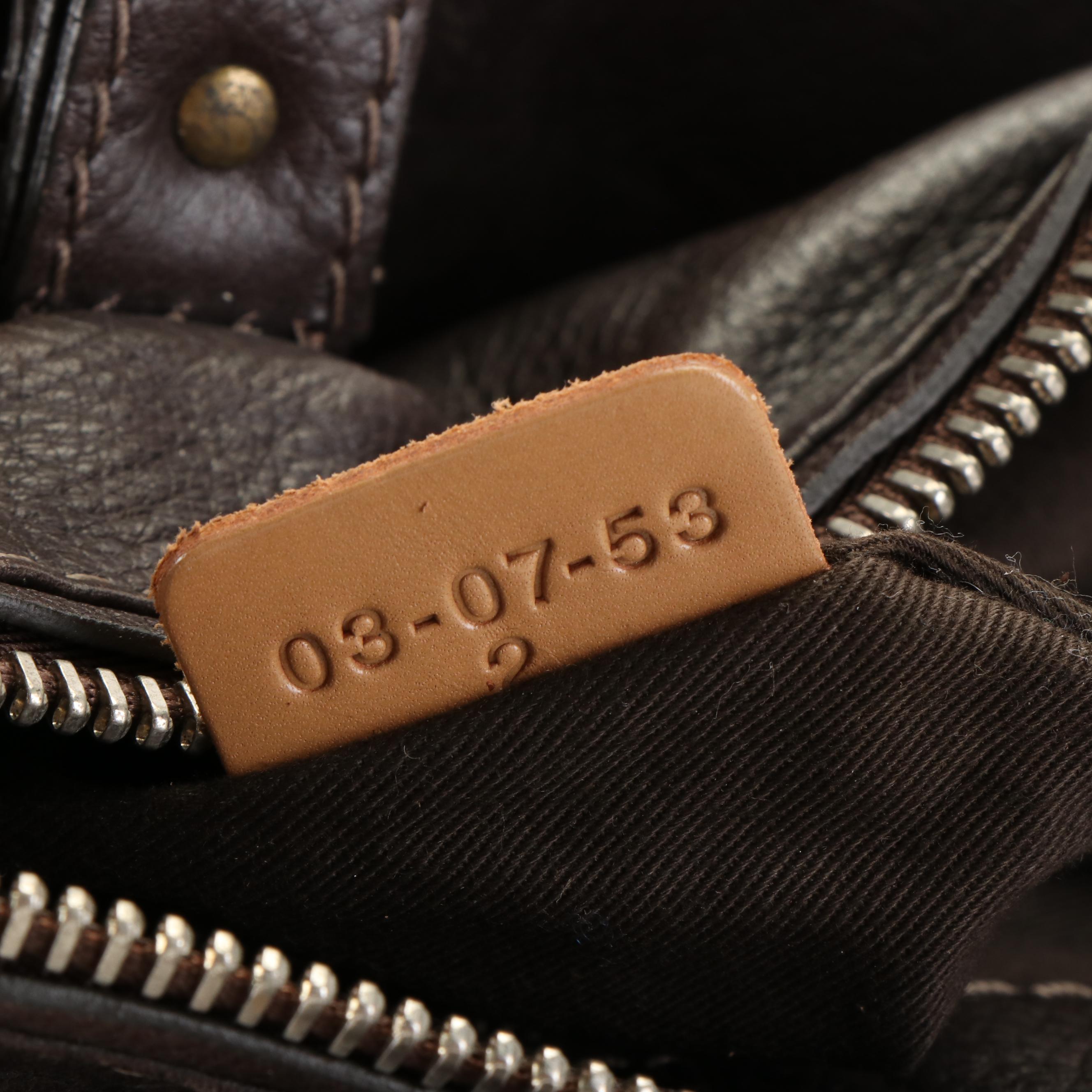 Chloé Paddington Chain Handbag  in Brown Leather