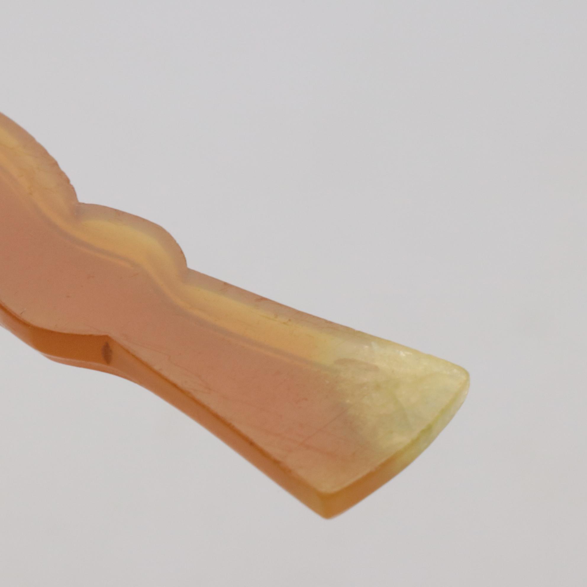 Art Deco Etched Mirror and Bakelite Vanity Tray with Celluloid Hand Mirrors