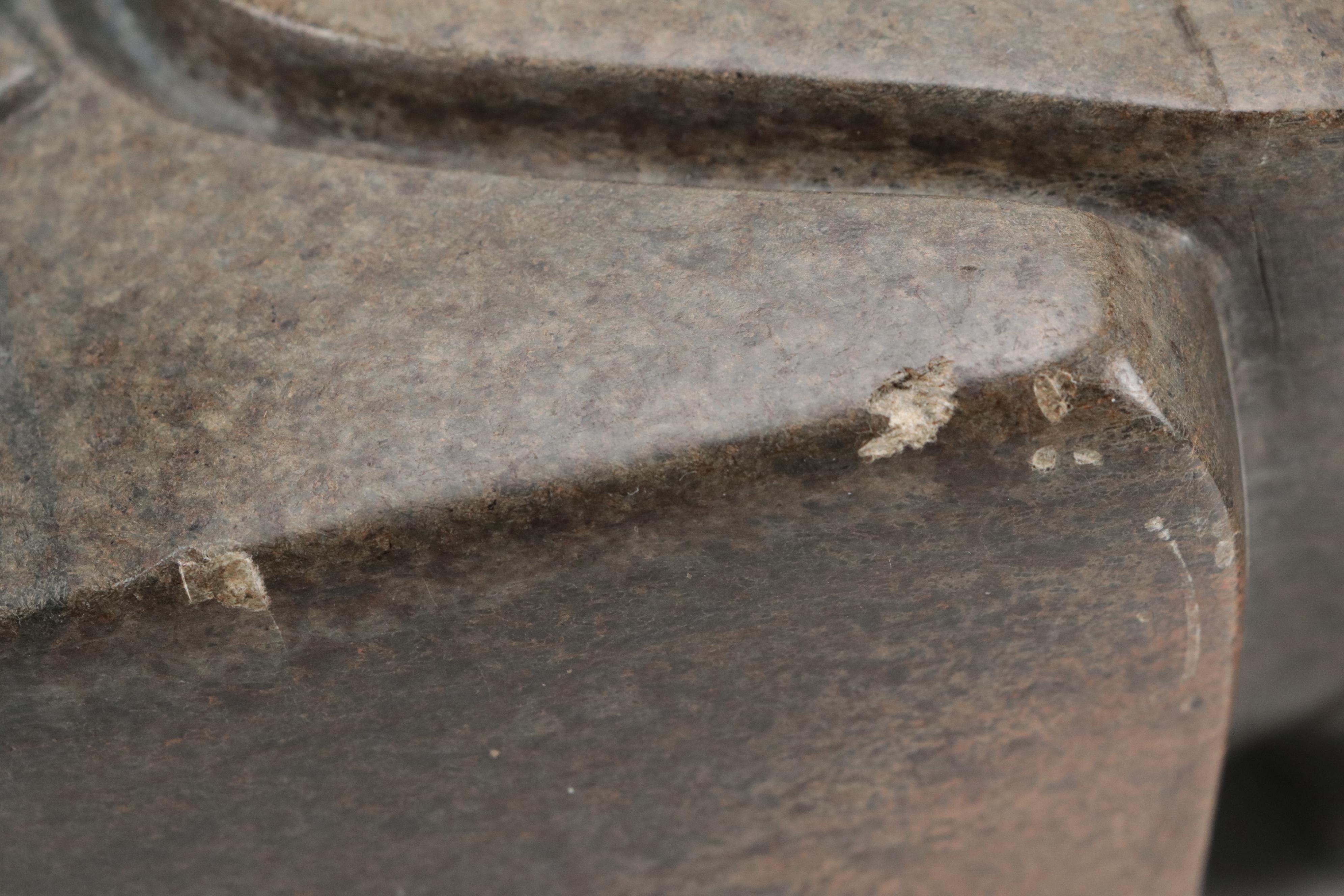 Henry Munyaradzi Soapstone "Bush Man" With Subject Book "Shona Sculpture", 1980s