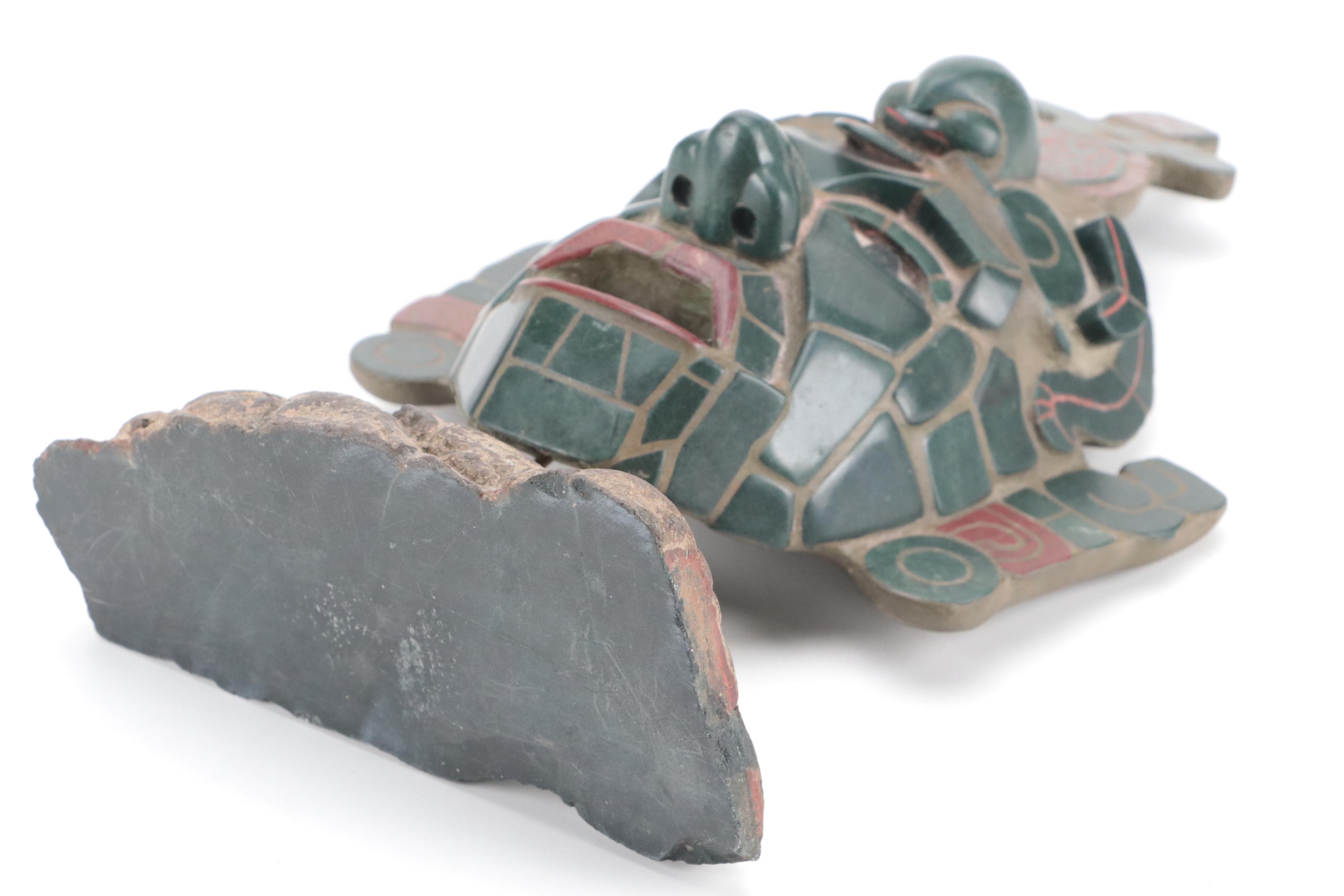 Replica Mayan Tikal Mosaic Mask