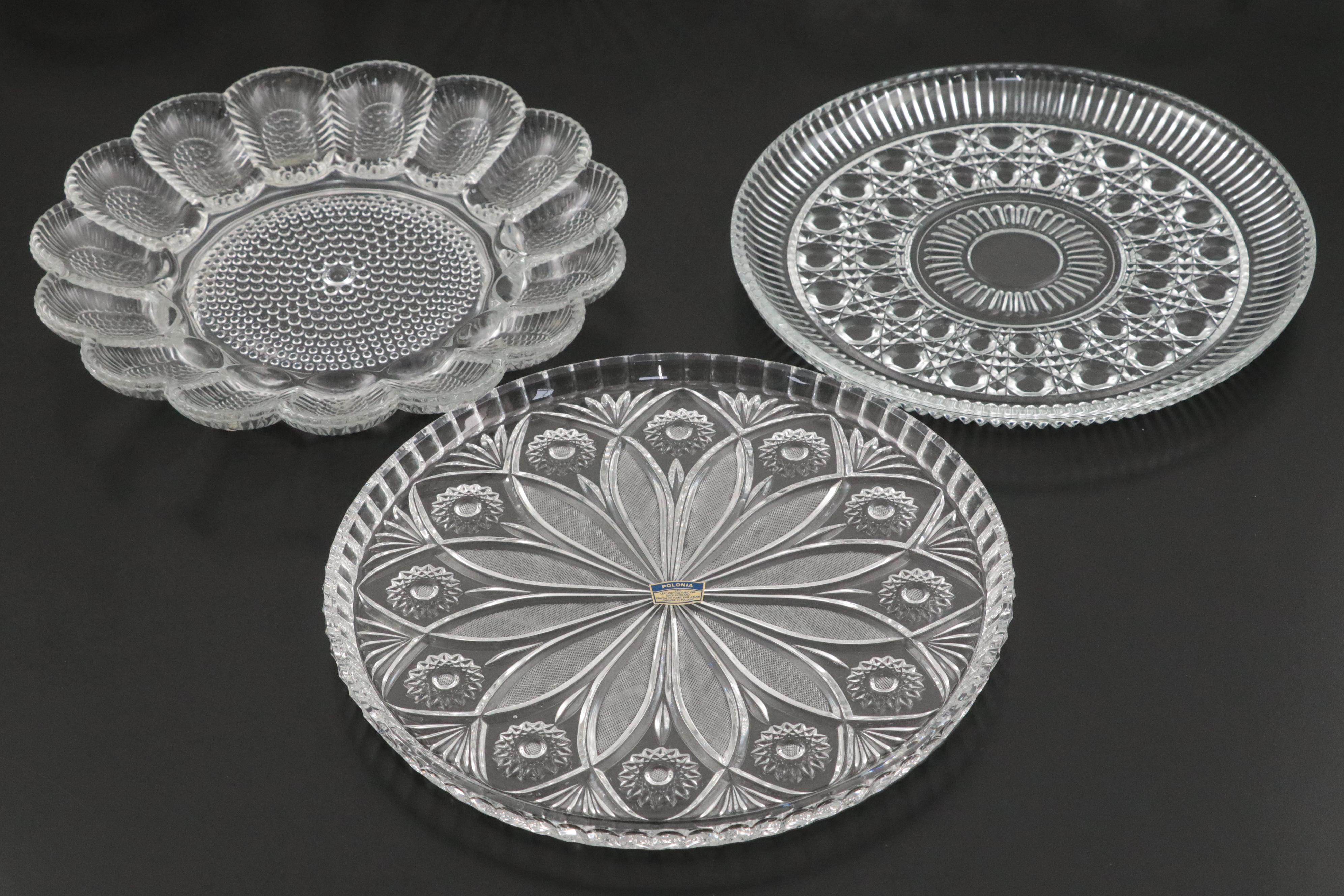 Bryce, Higbee & Co. EAPG "Anon" Compote with Other Glass and Crystal Tableware