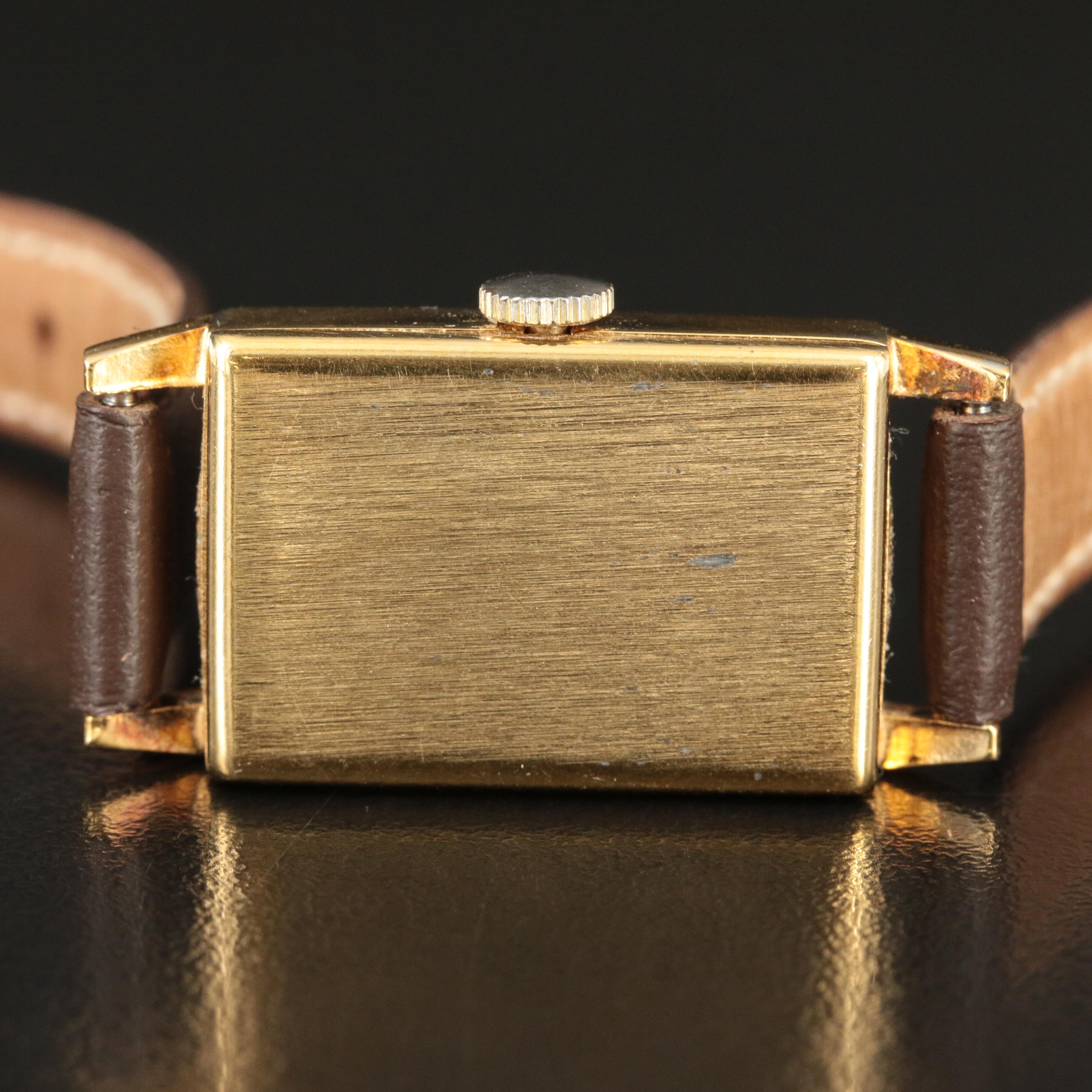 Credit Suisse Fine Gold Ingot Watch Dial Watch