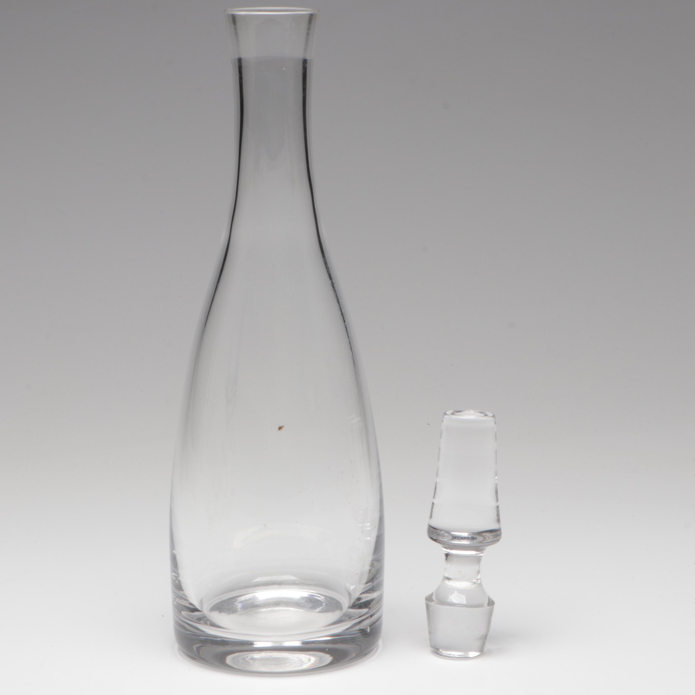 Zodak Wood Tray with Grape Motif Glass Hock Glasses and More