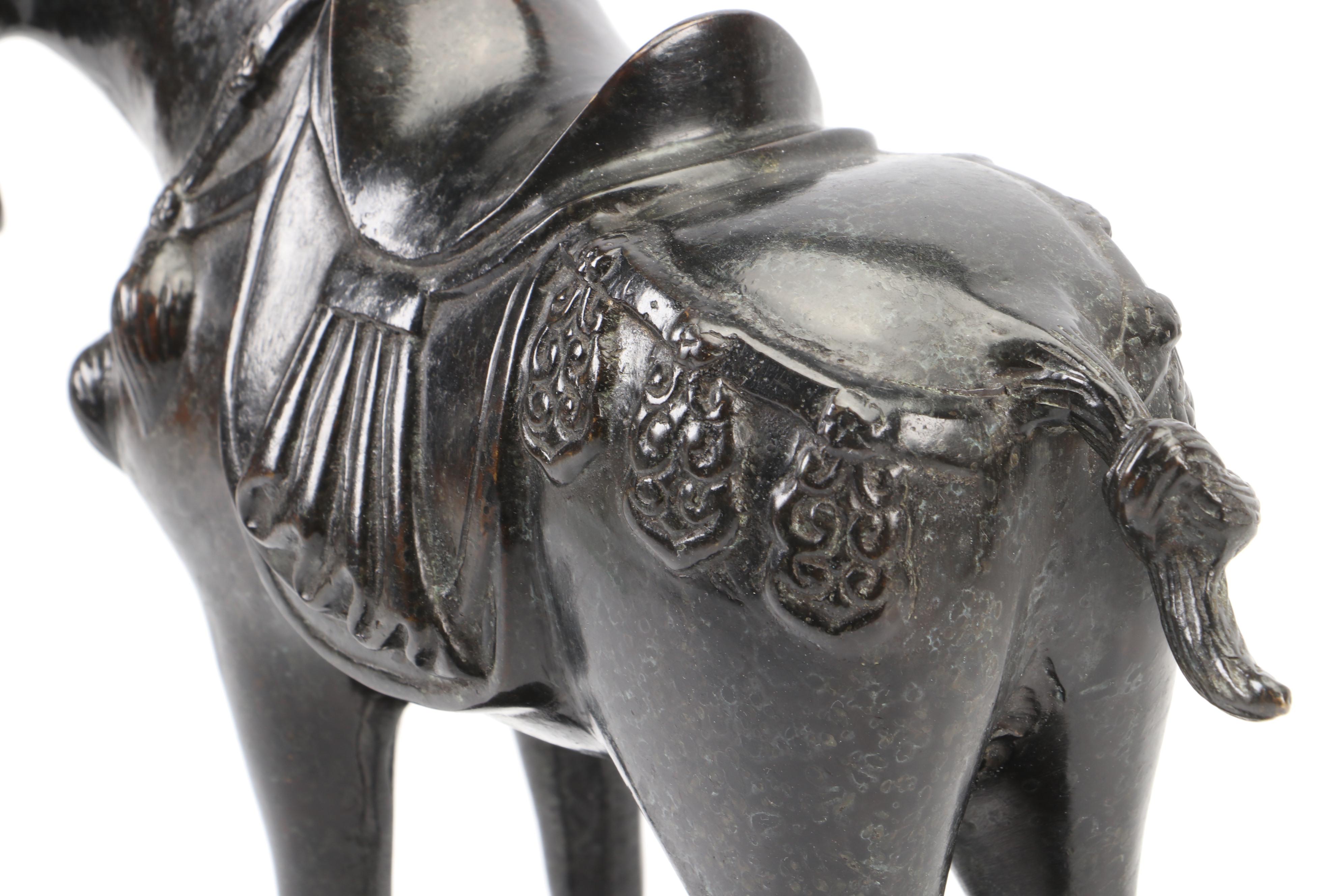 Castilian Chinese Metal Tang Style Horse