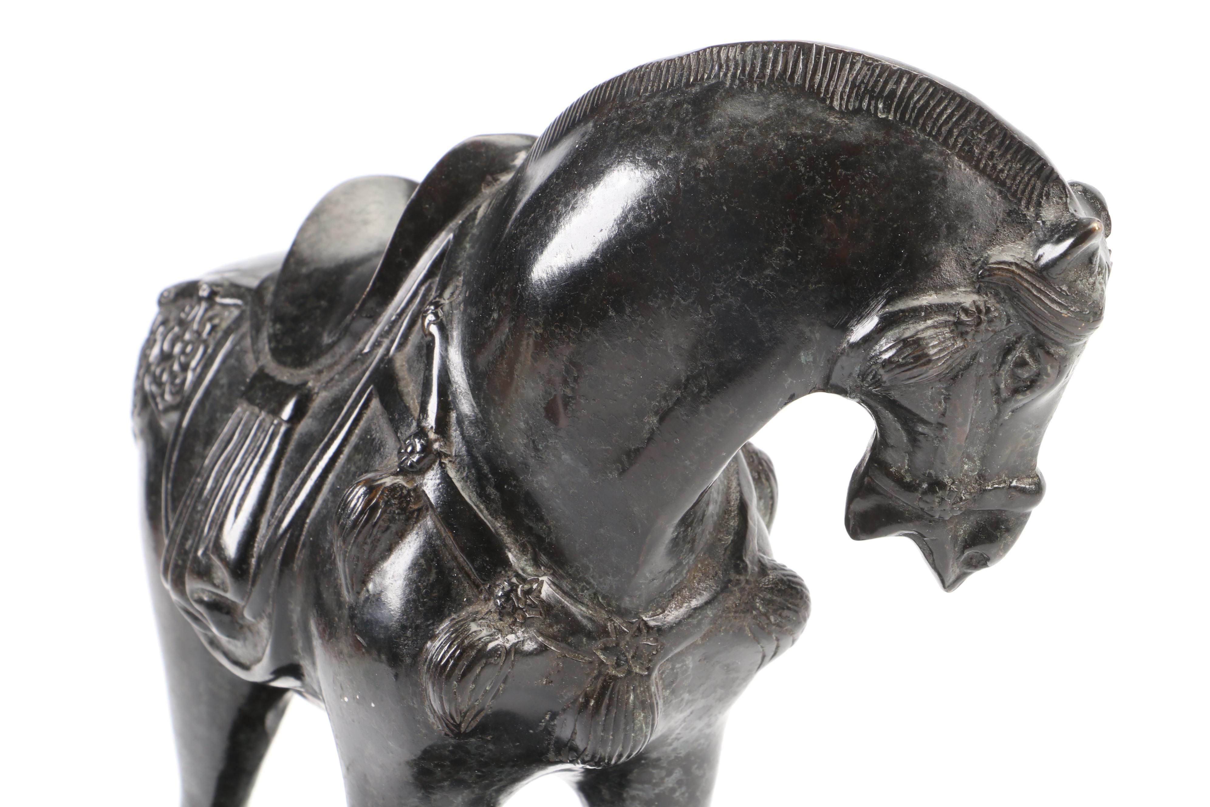 Castilian Chinese Metal Tang Style Horse