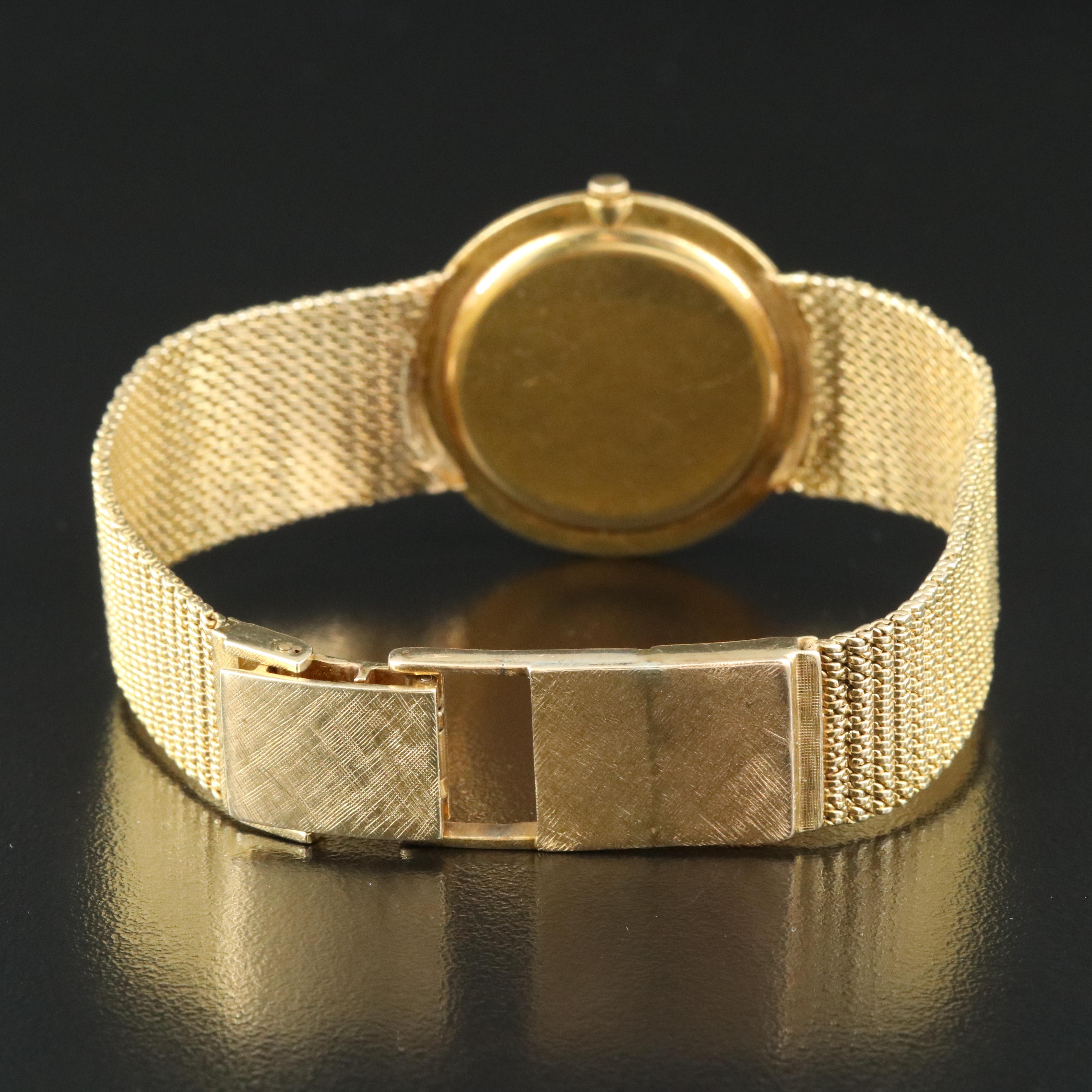 18K Movado Stem Wind Watch on Custom 14K Band