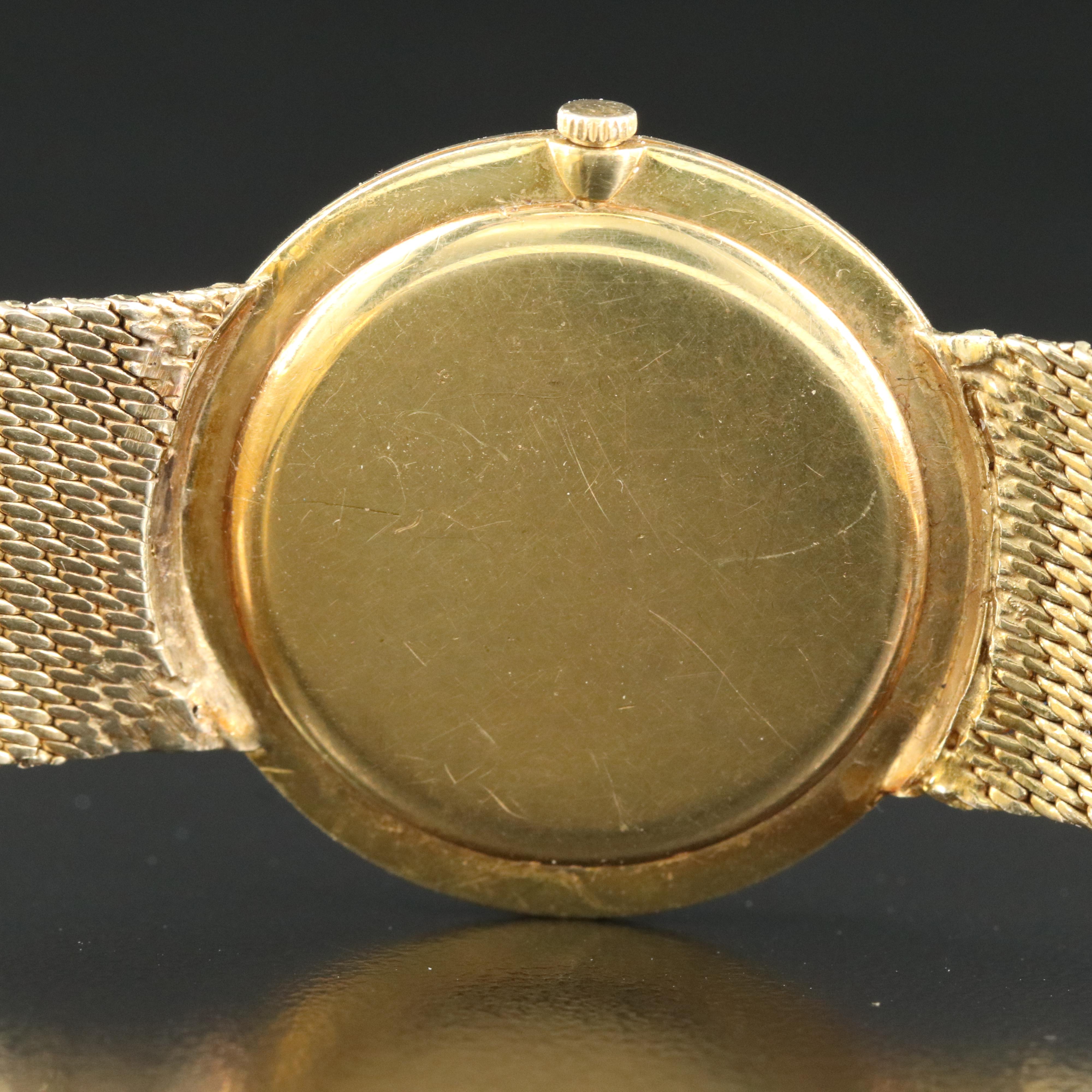 18K Movado Stem Wind Watch on Custom 14K Band