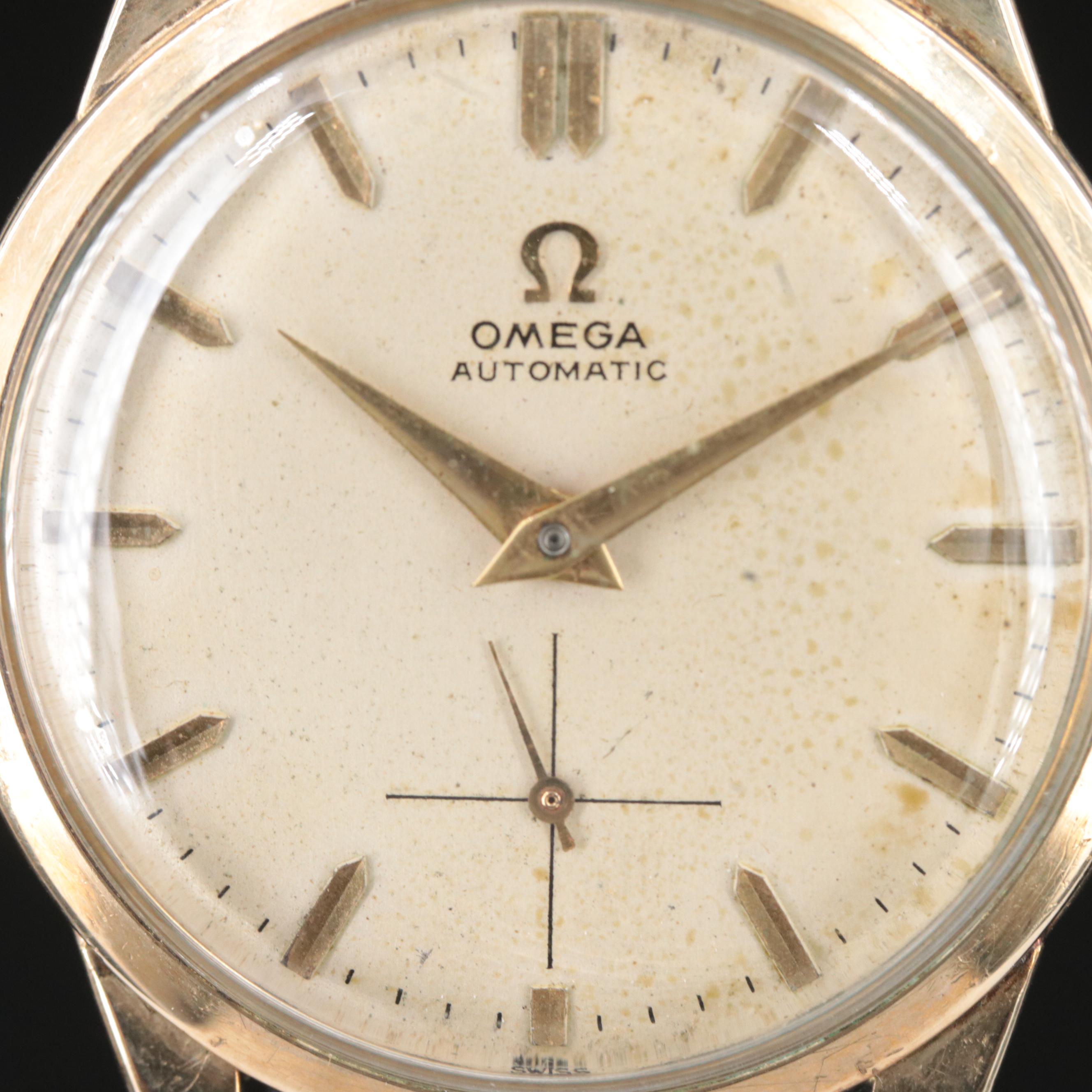 Vintage Omega Gold-Filled Automatic Watch