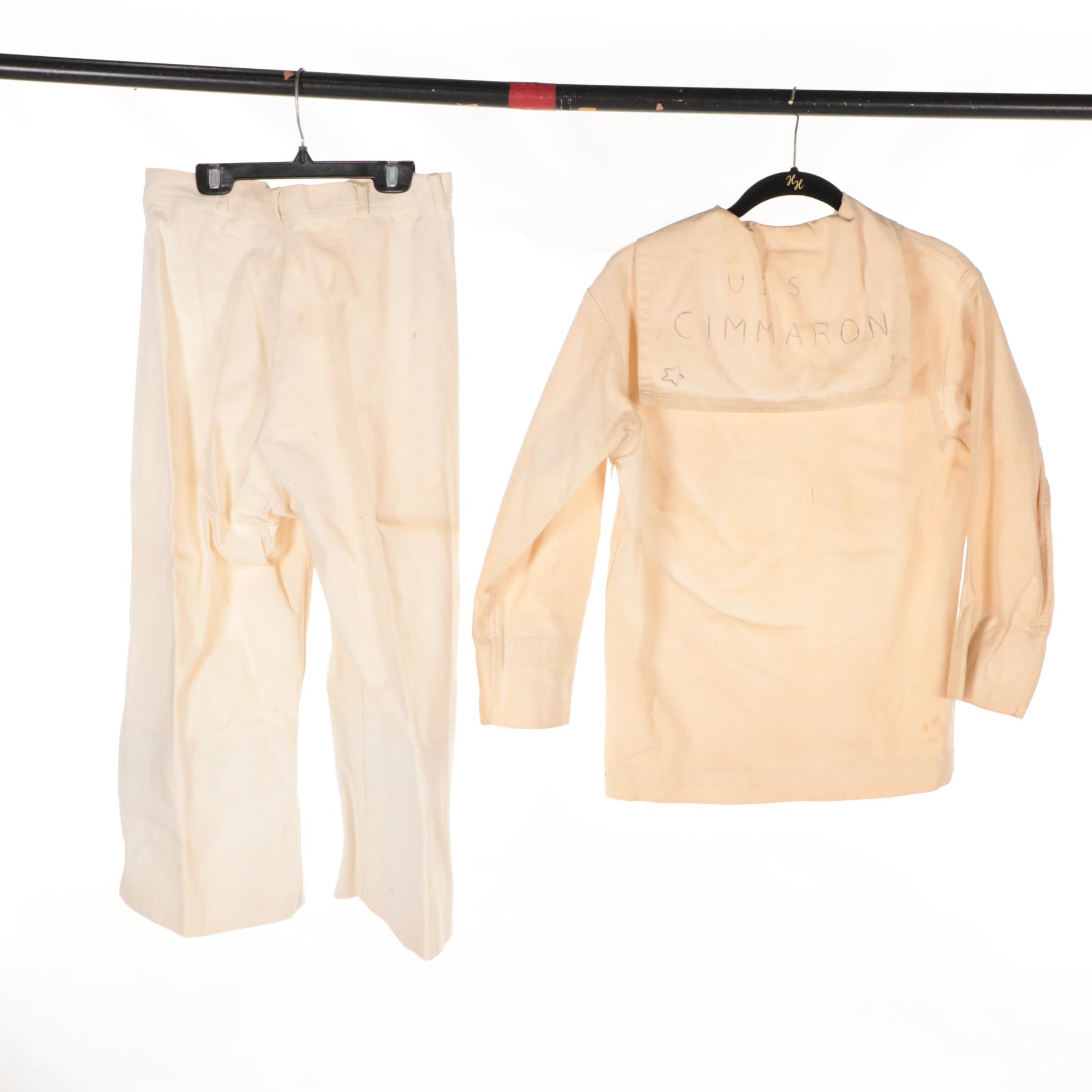 WWII Era USN WAVES Uniform Jacket and Nurse Cape with Men's Uniforms