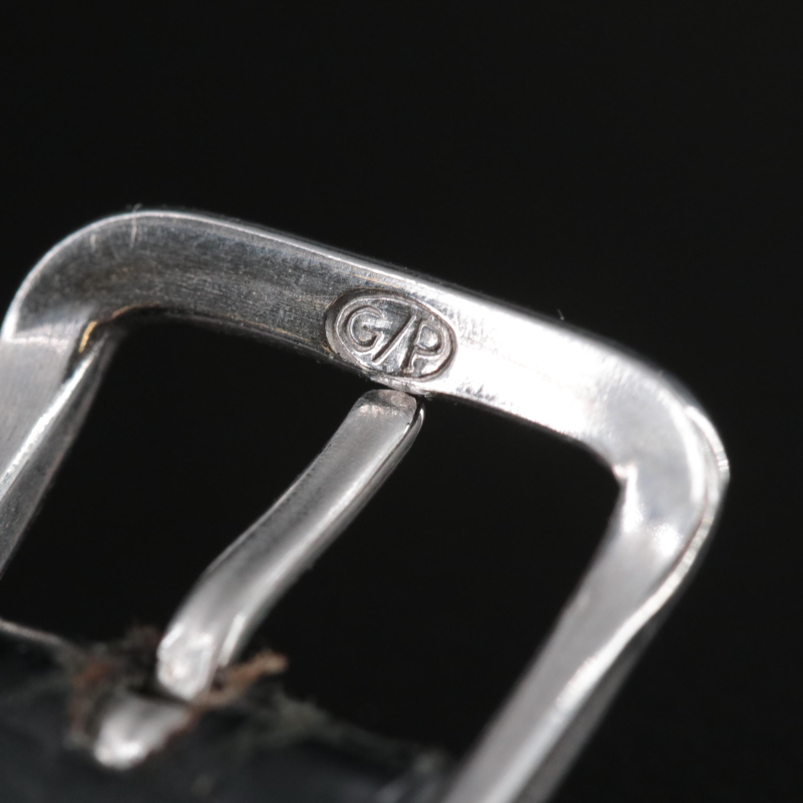 14K Croton Nivada Grenchen Diamond Watch