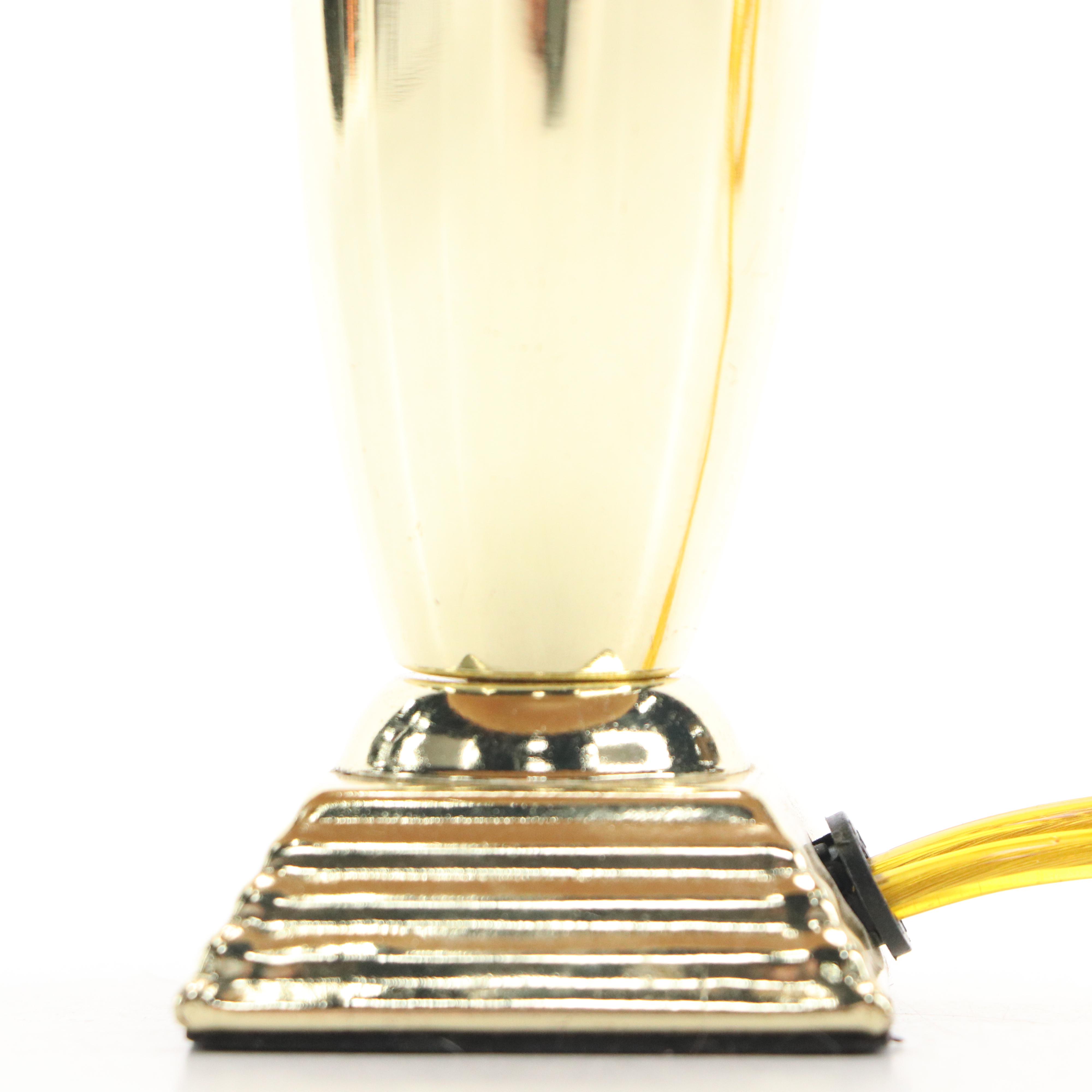 Brass, Glass, Ceramic, and Composite Boudoir Table Lamps