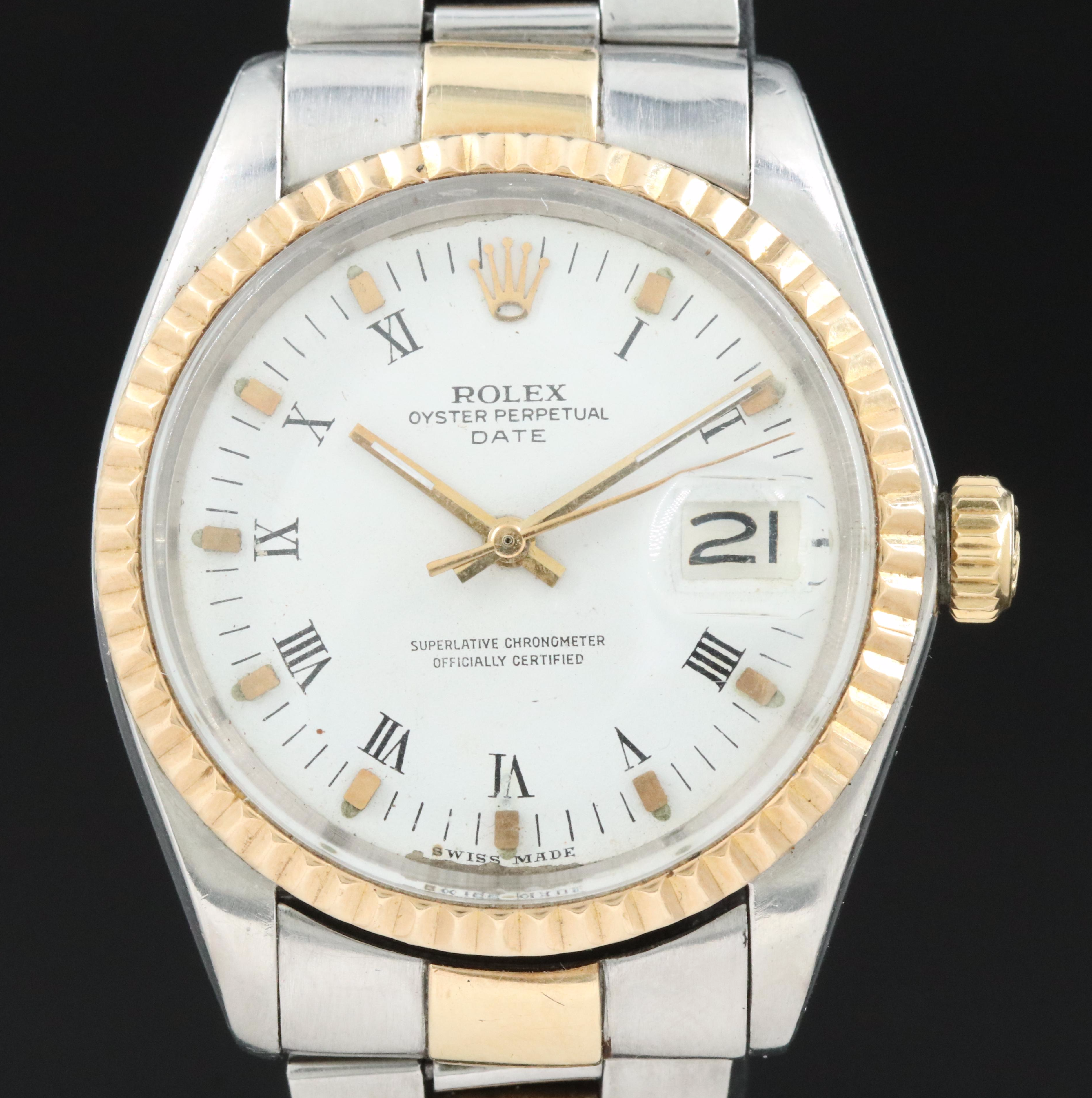 1972 Rolex Oyster Perpetual Date Watch