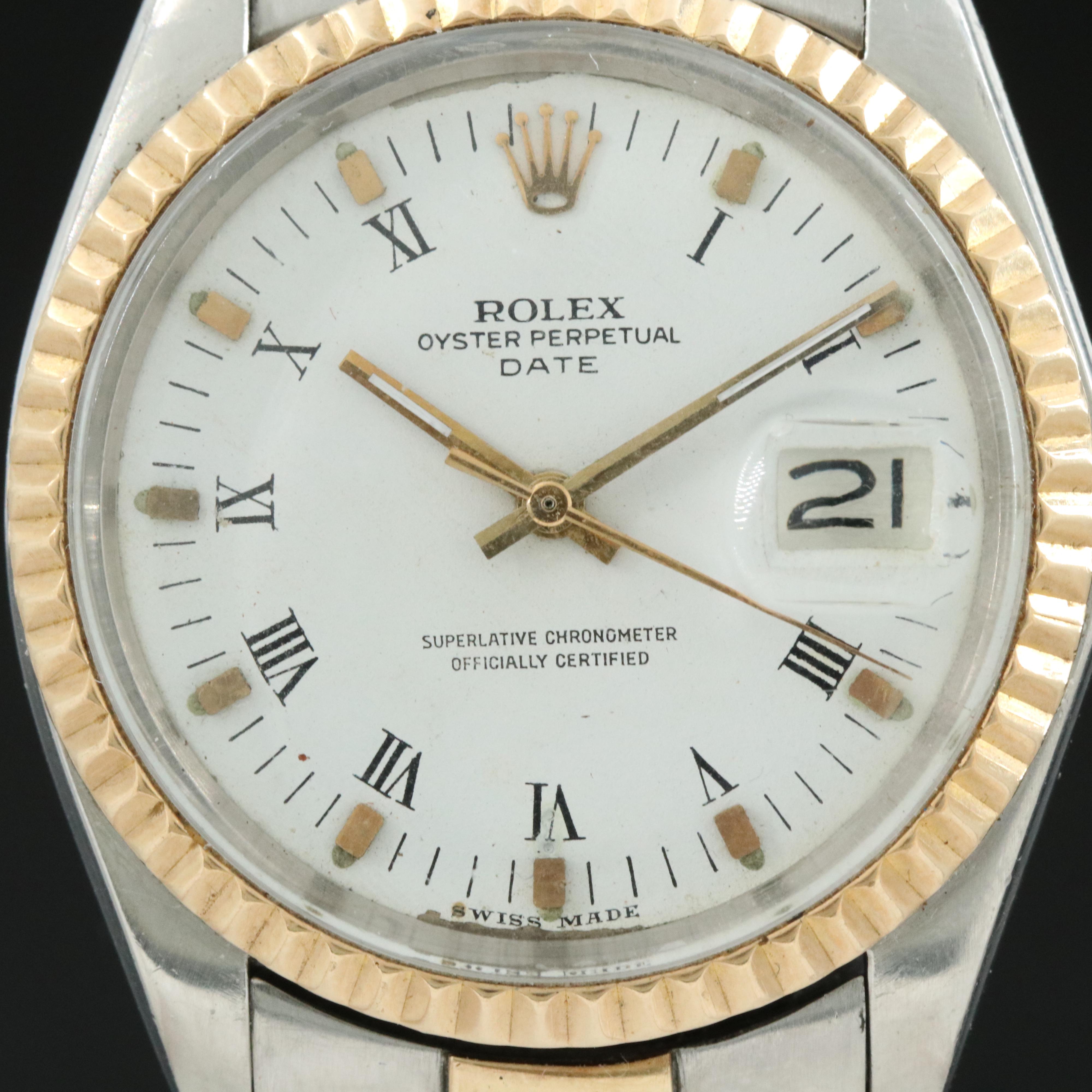 1972 Rolex Oyster Perpetual Date Watch