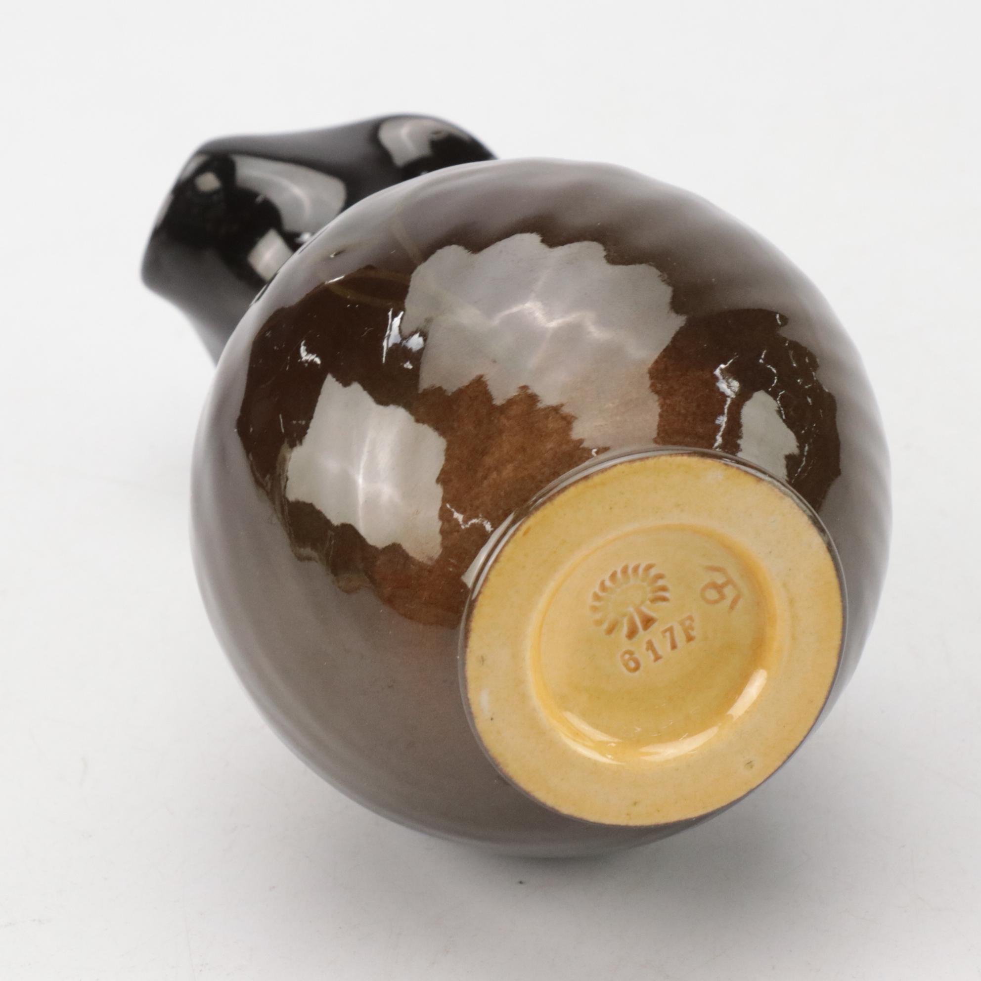 Edward George Diers for Rookwood Pottery Standard Glaze Ewer, 1898