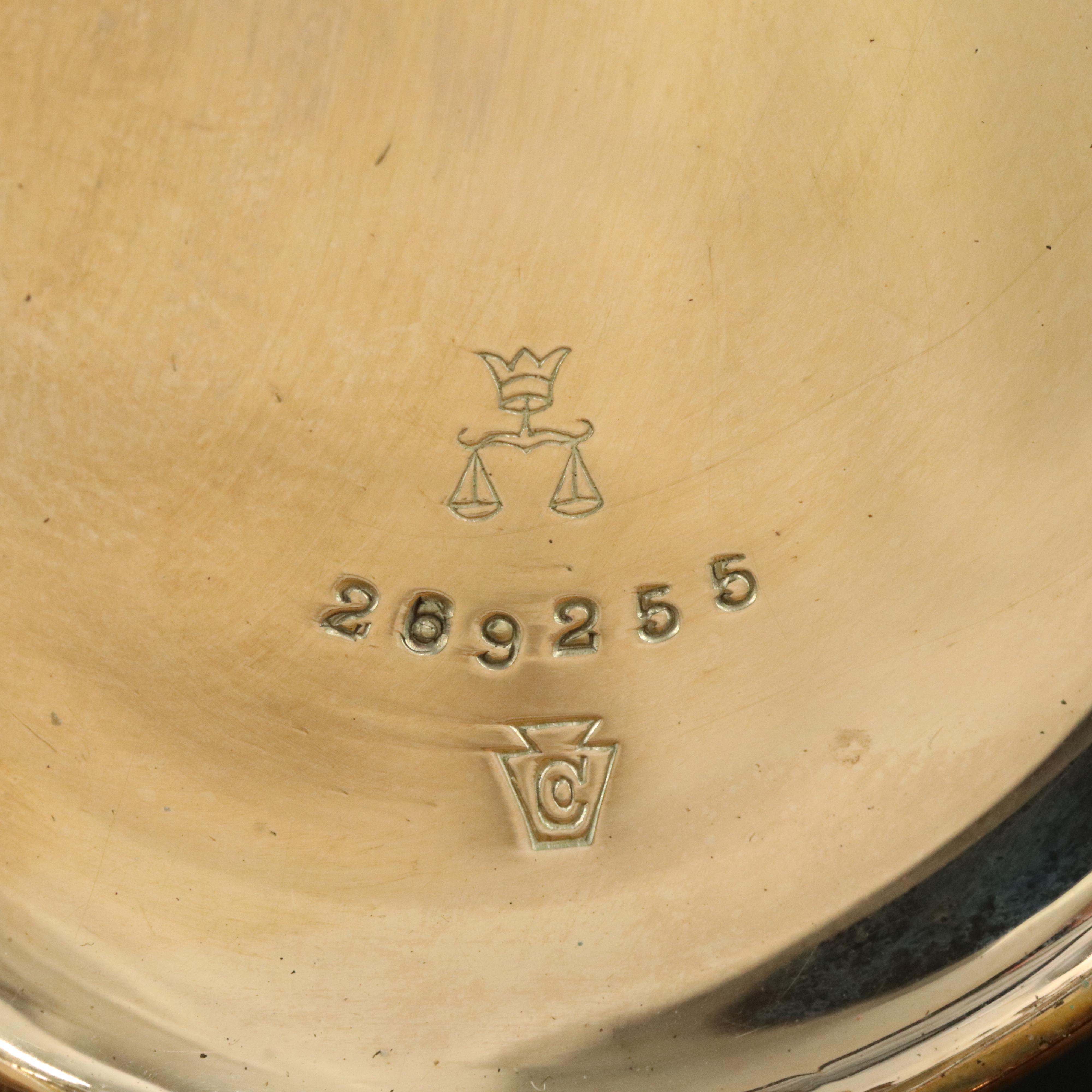 1888 Elgin Hunting Case Pocket Watch