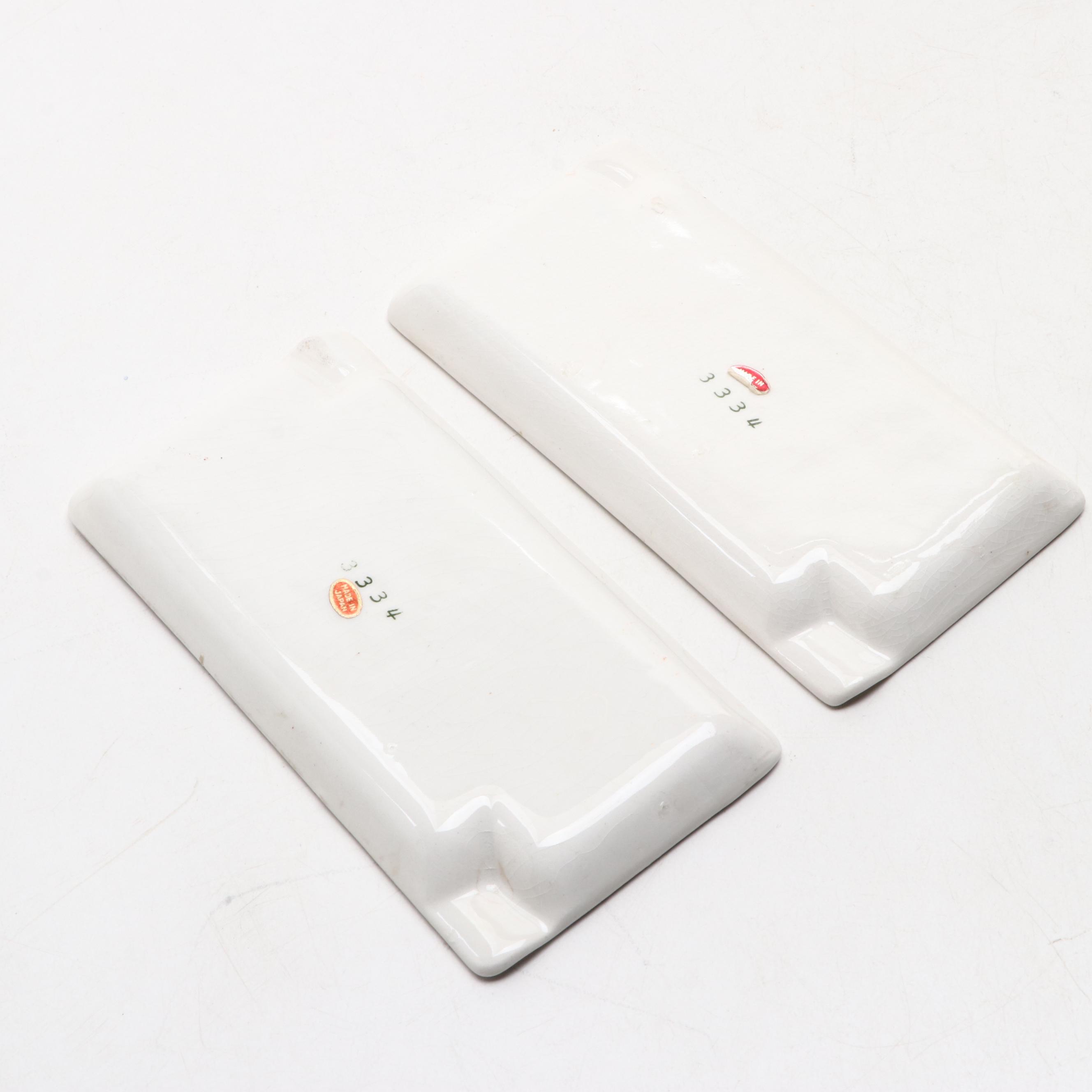 Johann Haviland "Forever Spring" and Nippon Plates with Other Tableware