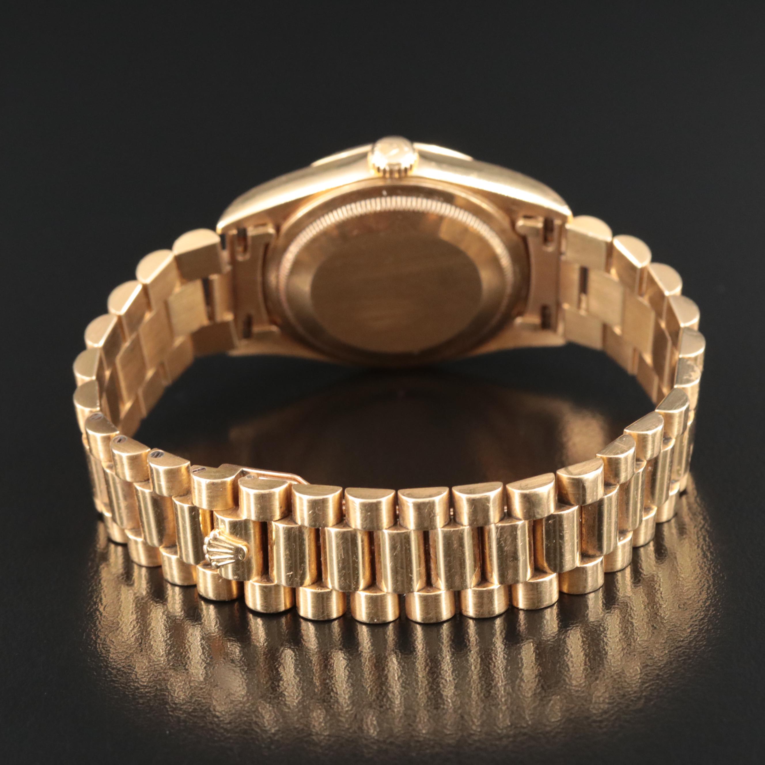 1996 Rolex Day-Date President Band Watch