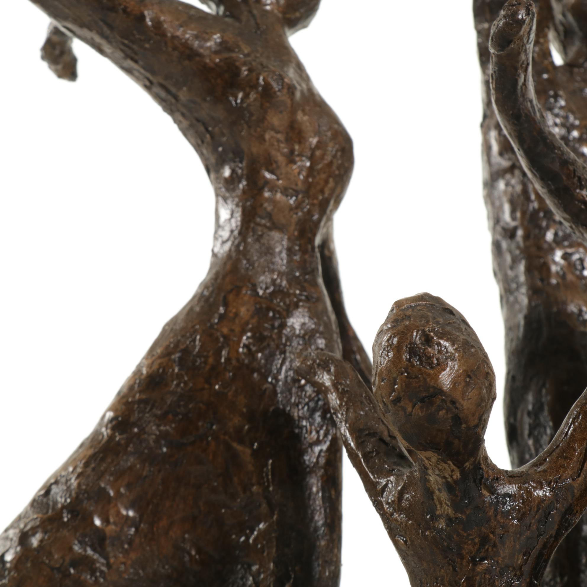 Alfred Tibor Cast Bronze Sculpture "To Life," 21st Century