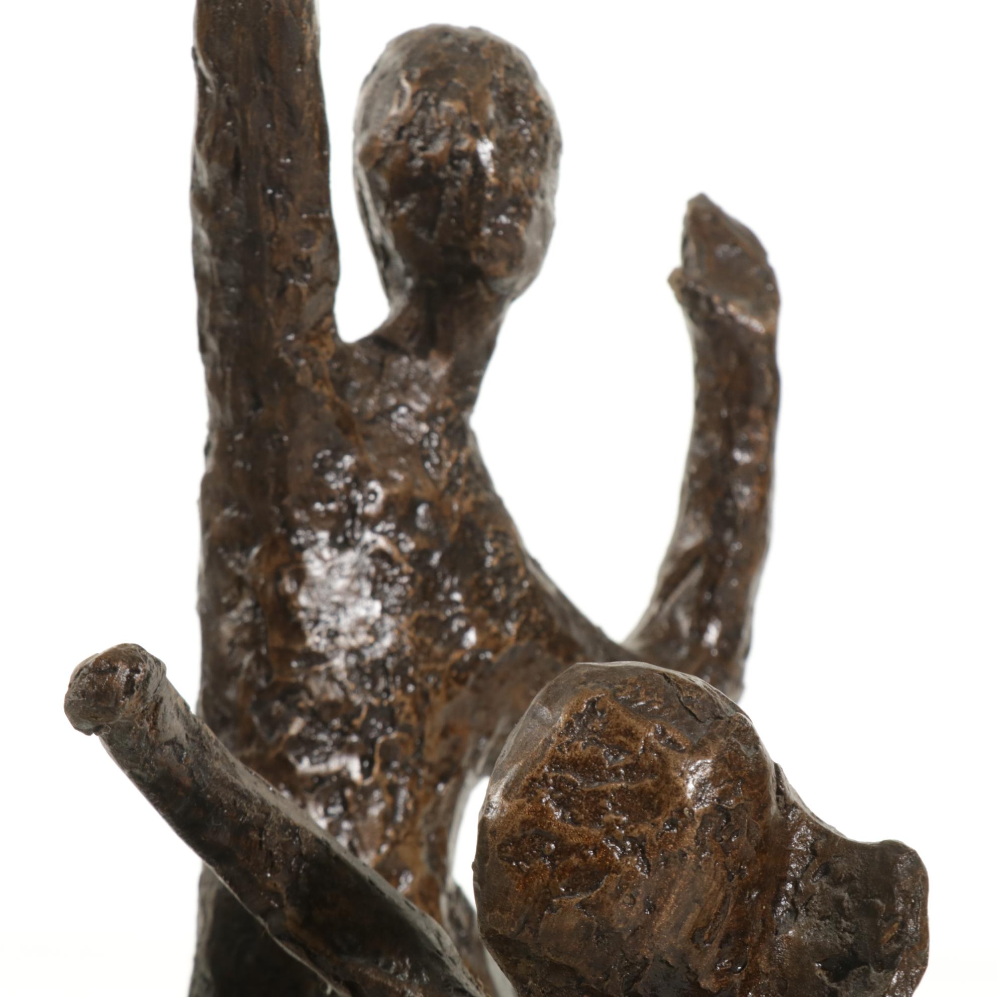 Alfred Tibor Cast Bronze Sculpture "To Life," 21st Century