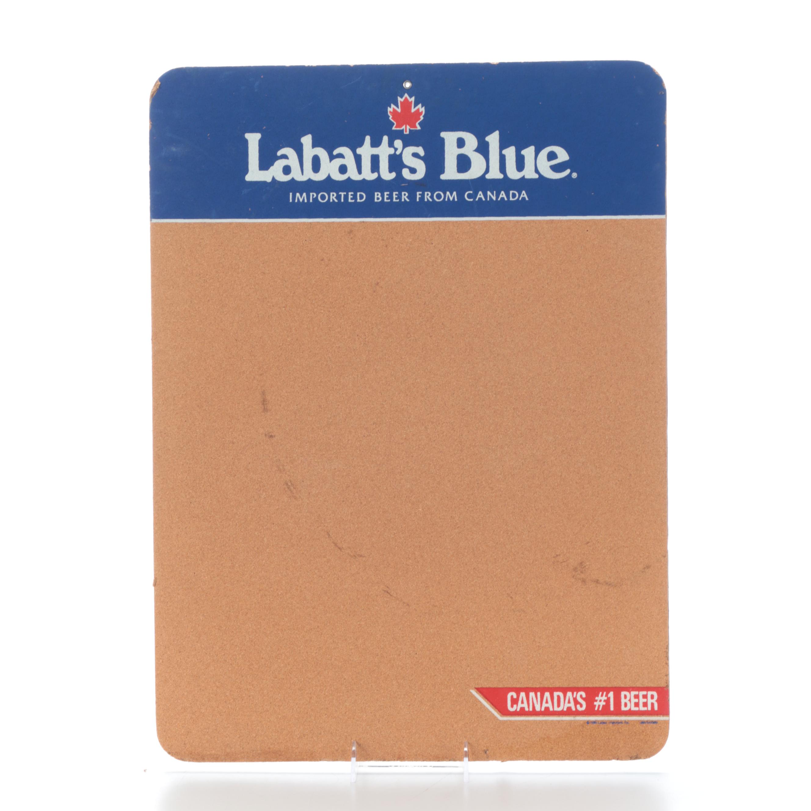 Bass and Other Advertising Pint Glasses and Sign