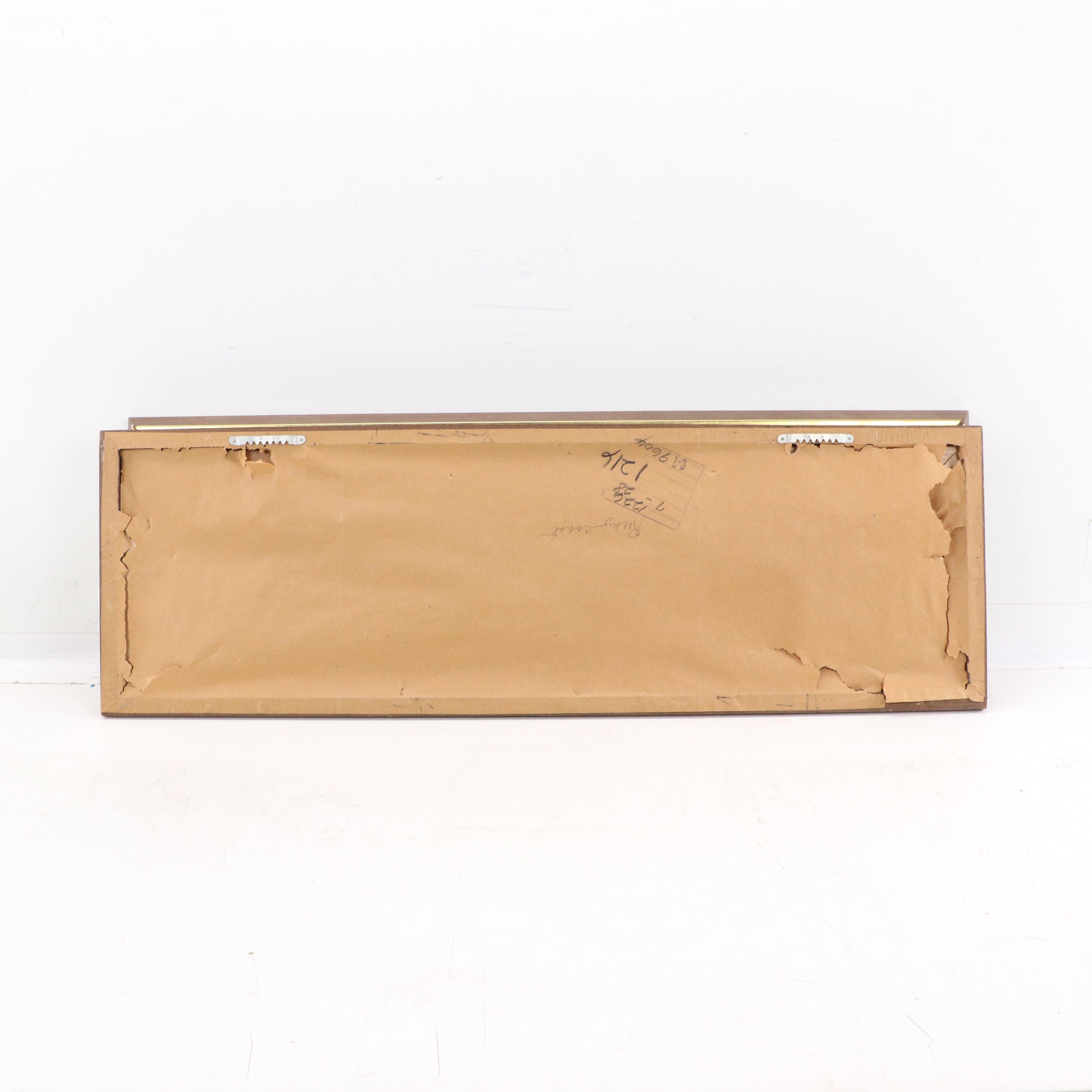 Lyman Frtiz Hopkins Seascape Serigraphs of Rocky Coastline EBTH