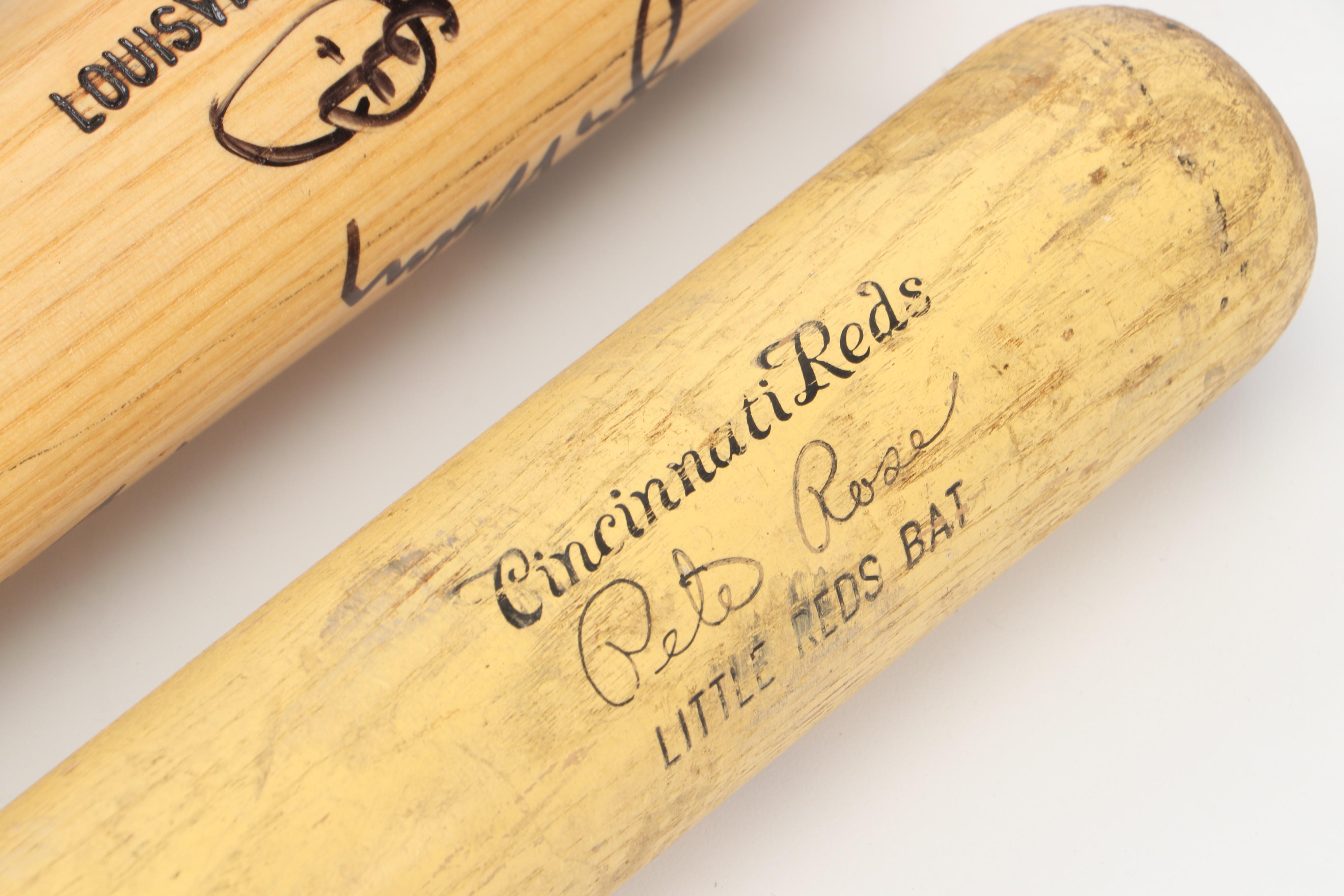 Cincinnati Reds Team Signed Louisville Slugger Signed Baseball bat with More