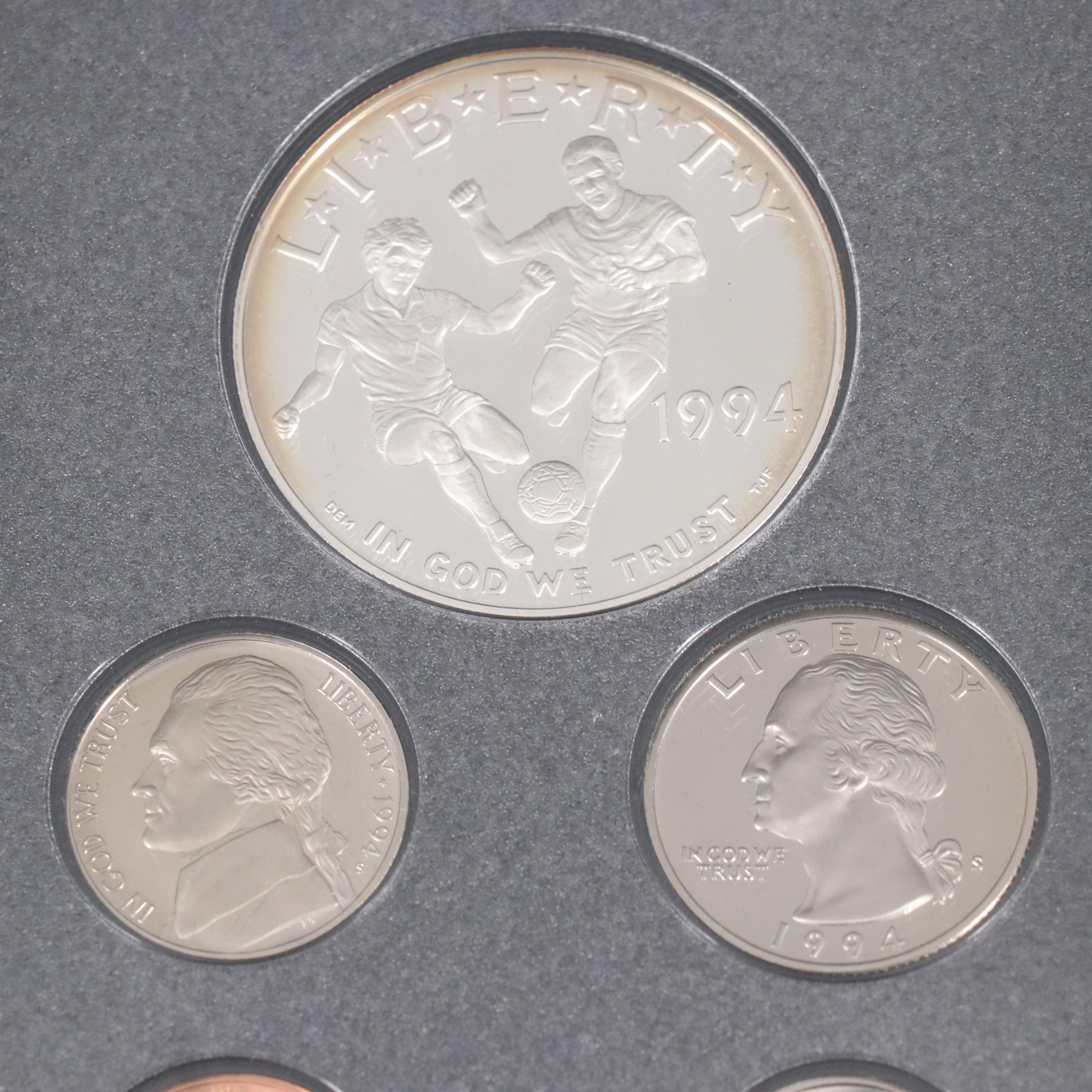 1994 and 1997 U.S. Mint Prestige Proof Sets