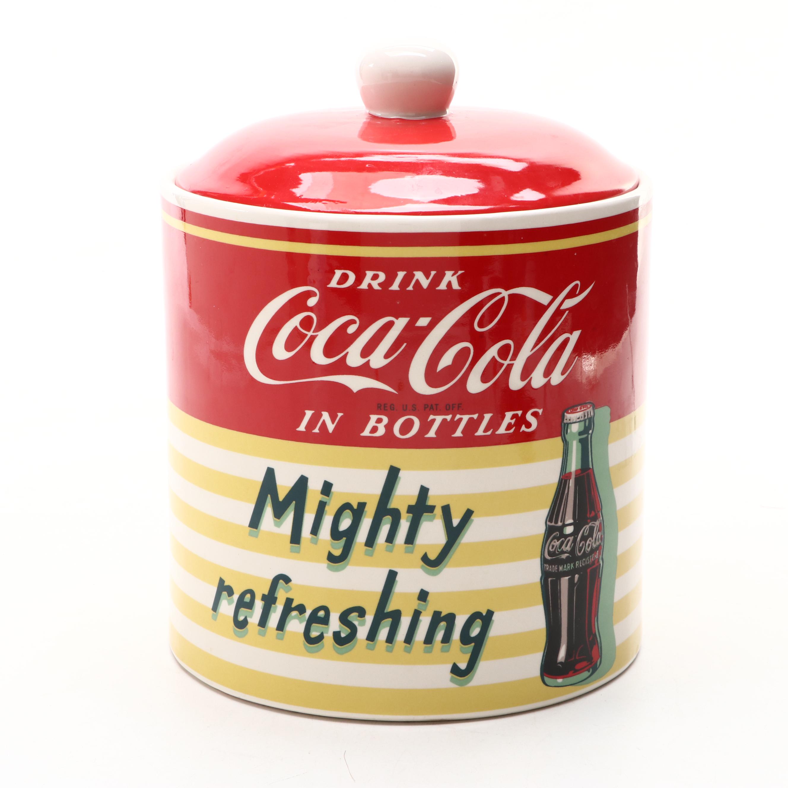Memory Lane Ceramic Coca-Cola Cookie Jar