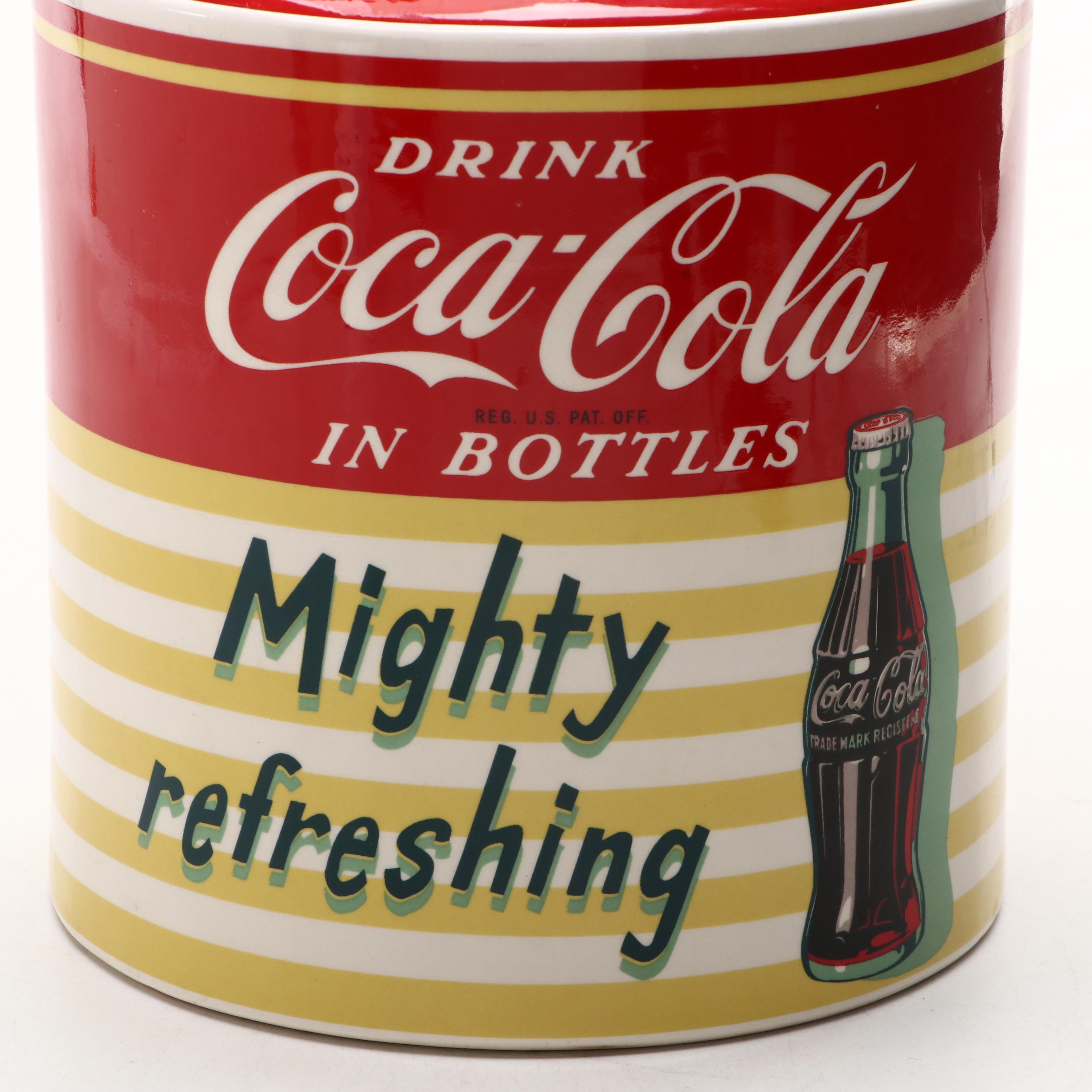 Memory Lane Ceramic Coca-Cola Cookie Jar