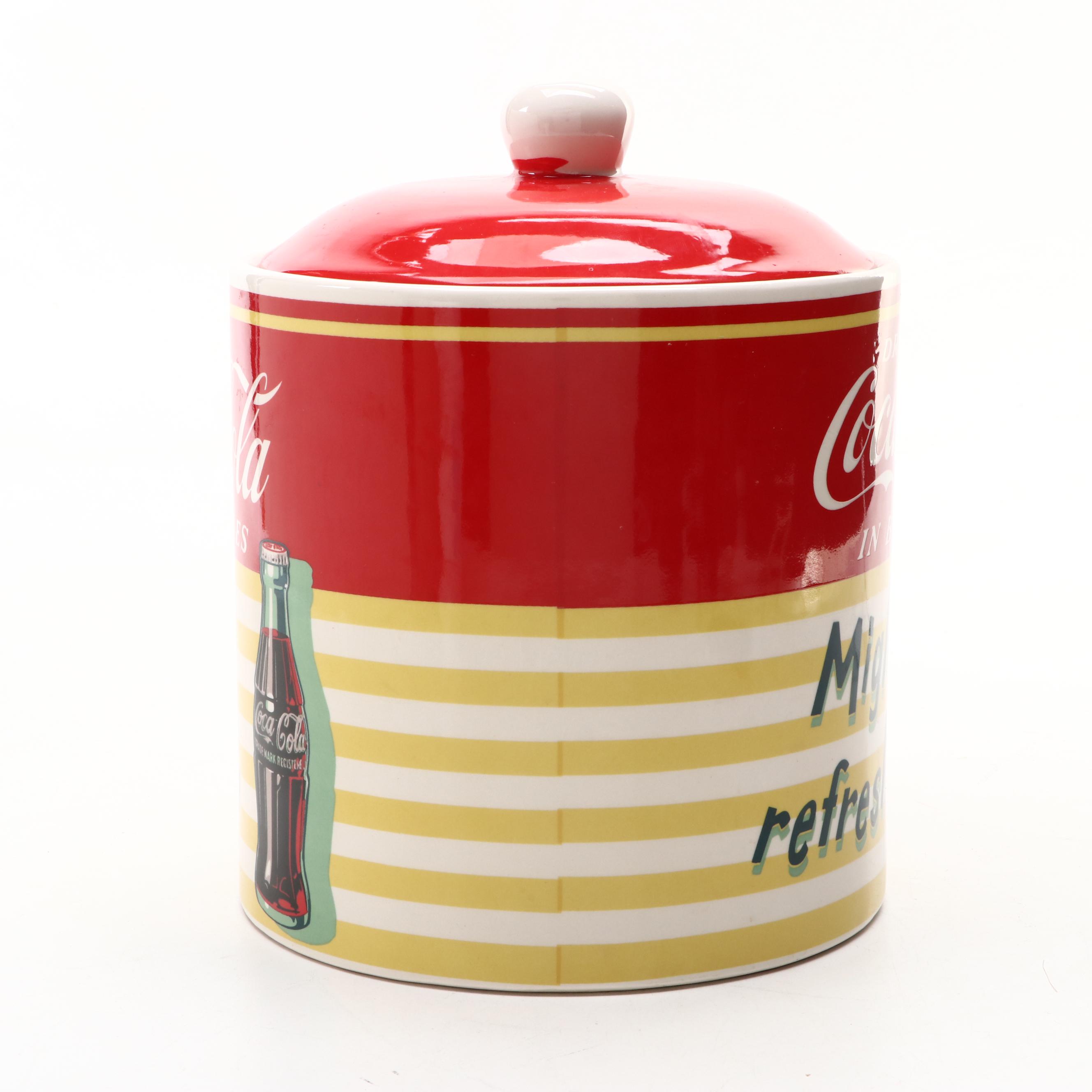 Memory Lane Ceramic Coca-Cola Cookie Jar