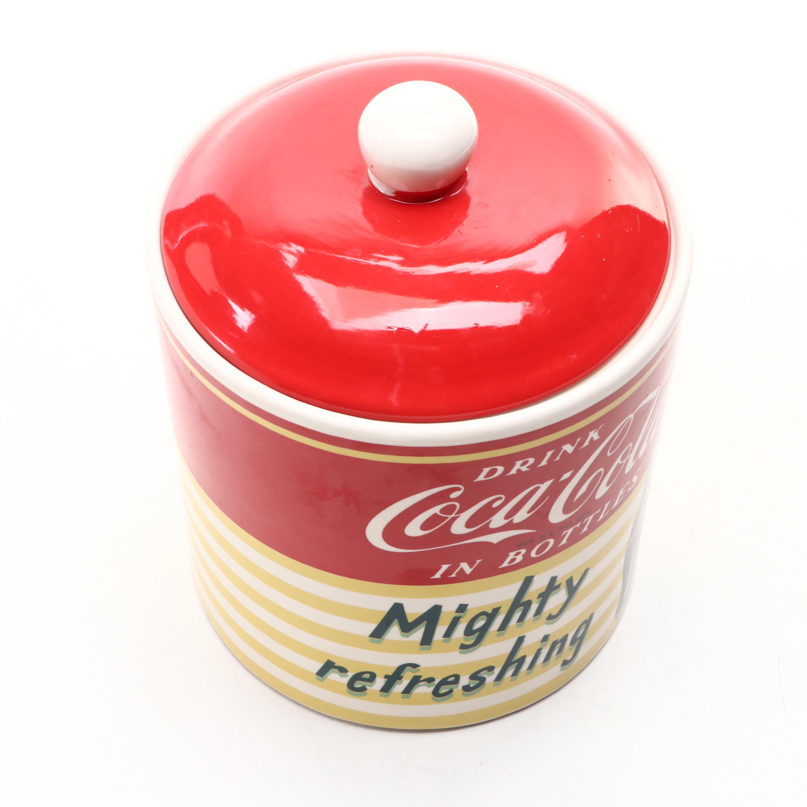 Memory Lane Ceramic Coca-Cola Cookie Jar