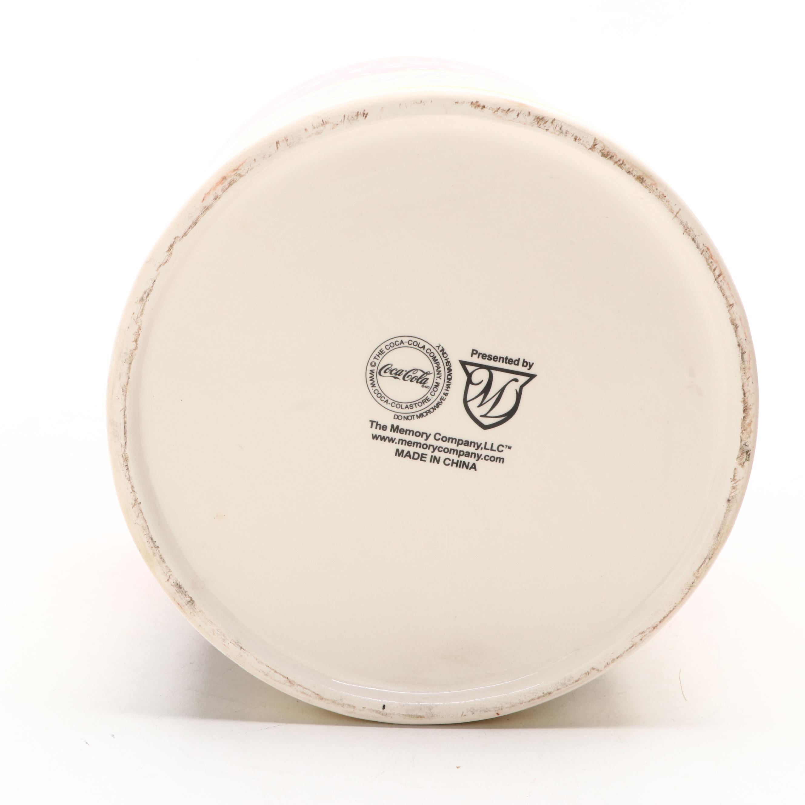 Memory Lane Ceramic Coca-Cola Cookie Jar