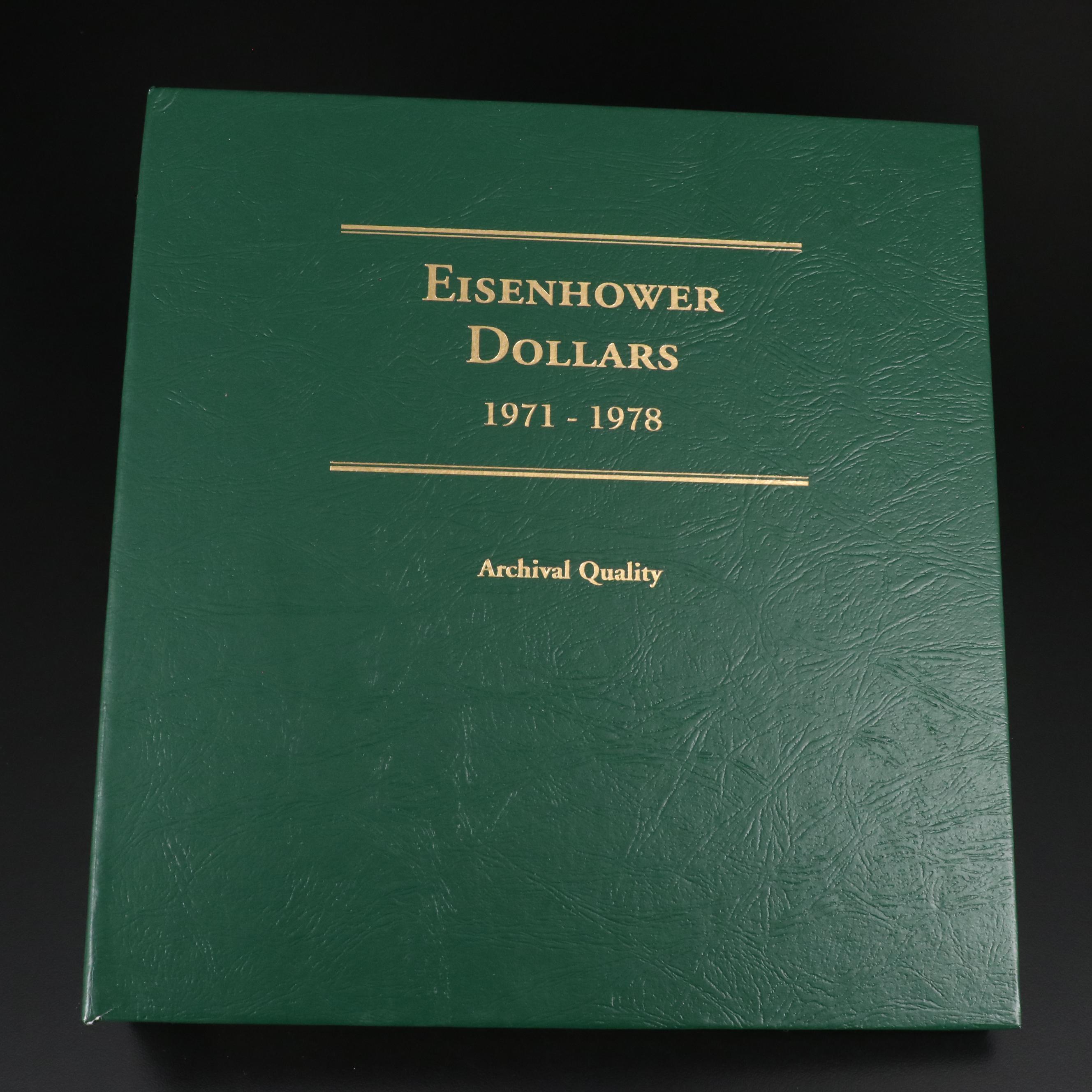 Complete Eisenhower Dollar Set, 1971-1978