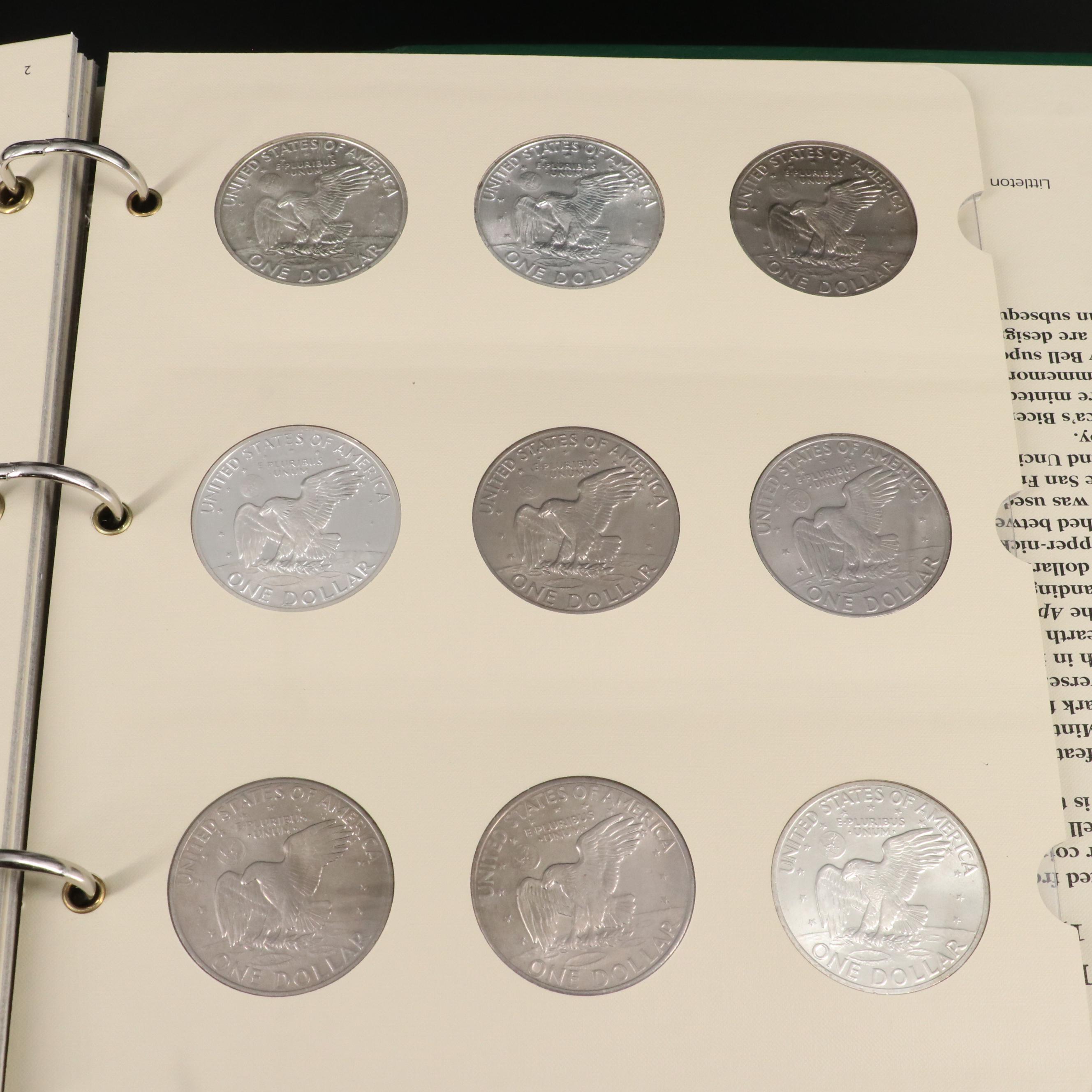 Complete Eisenhower Dollar Set, 1971-1978