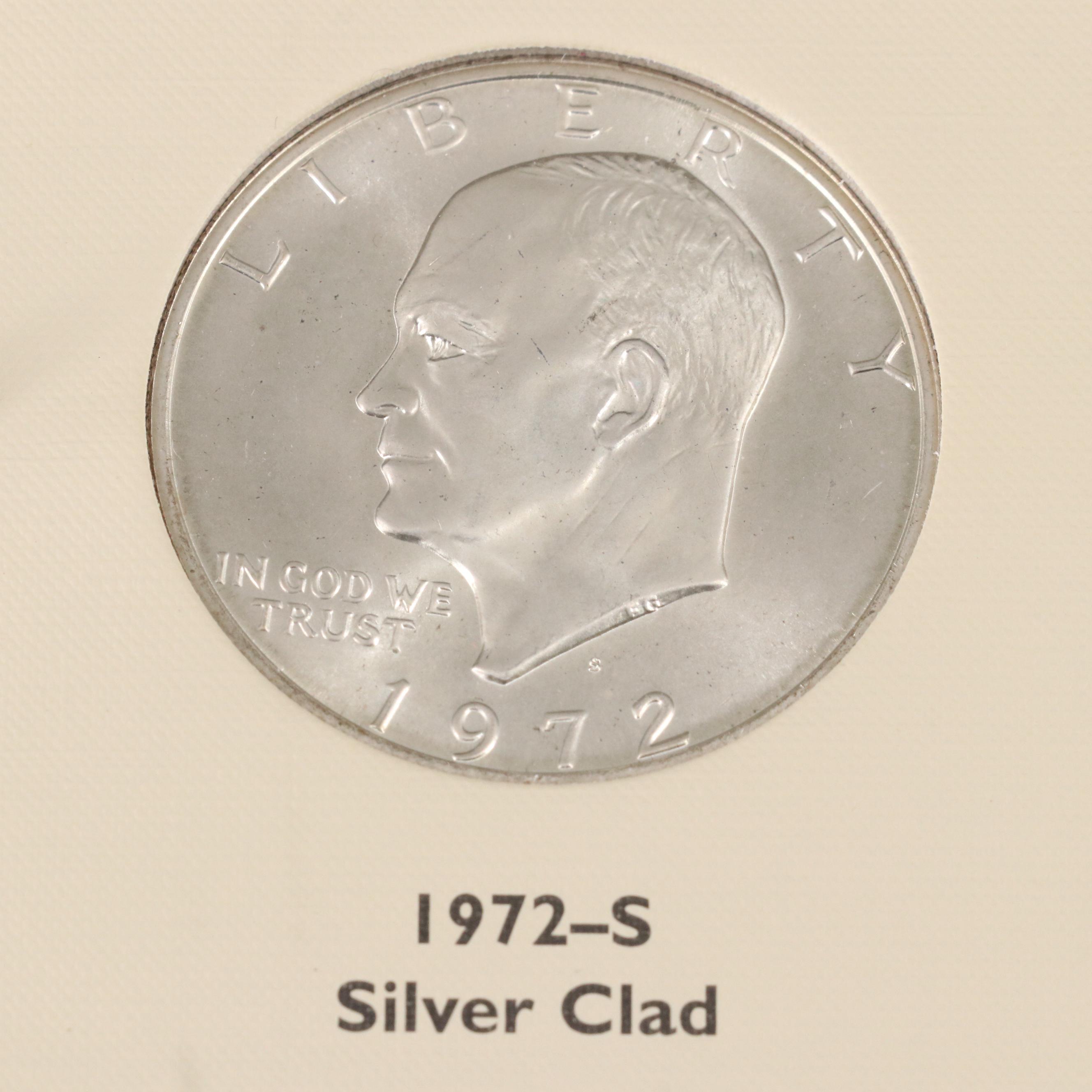 Complete Eisenhower Dollar Set, 1971-1978