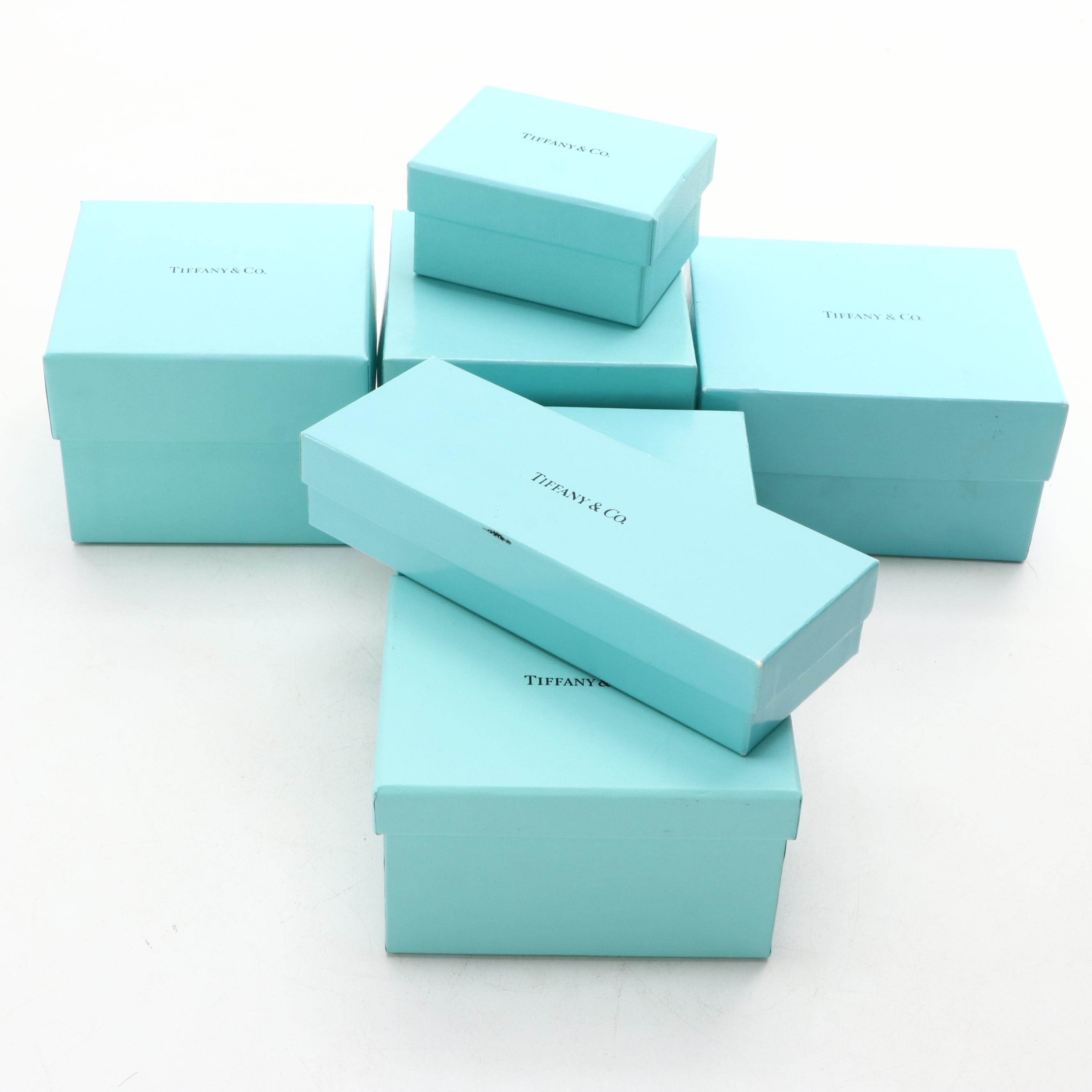 Tiffany & Co. Presentation Cases with Van Cleef & Arples Presentation Cases
