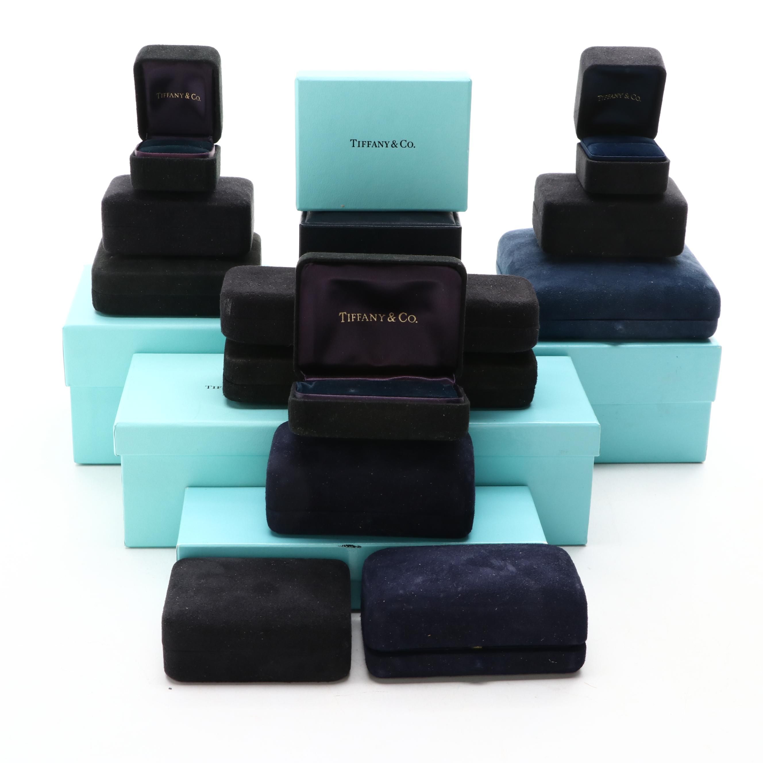 Tiffany & Co. Presentation Cases with Van Cleef & Arples Presentation Cases