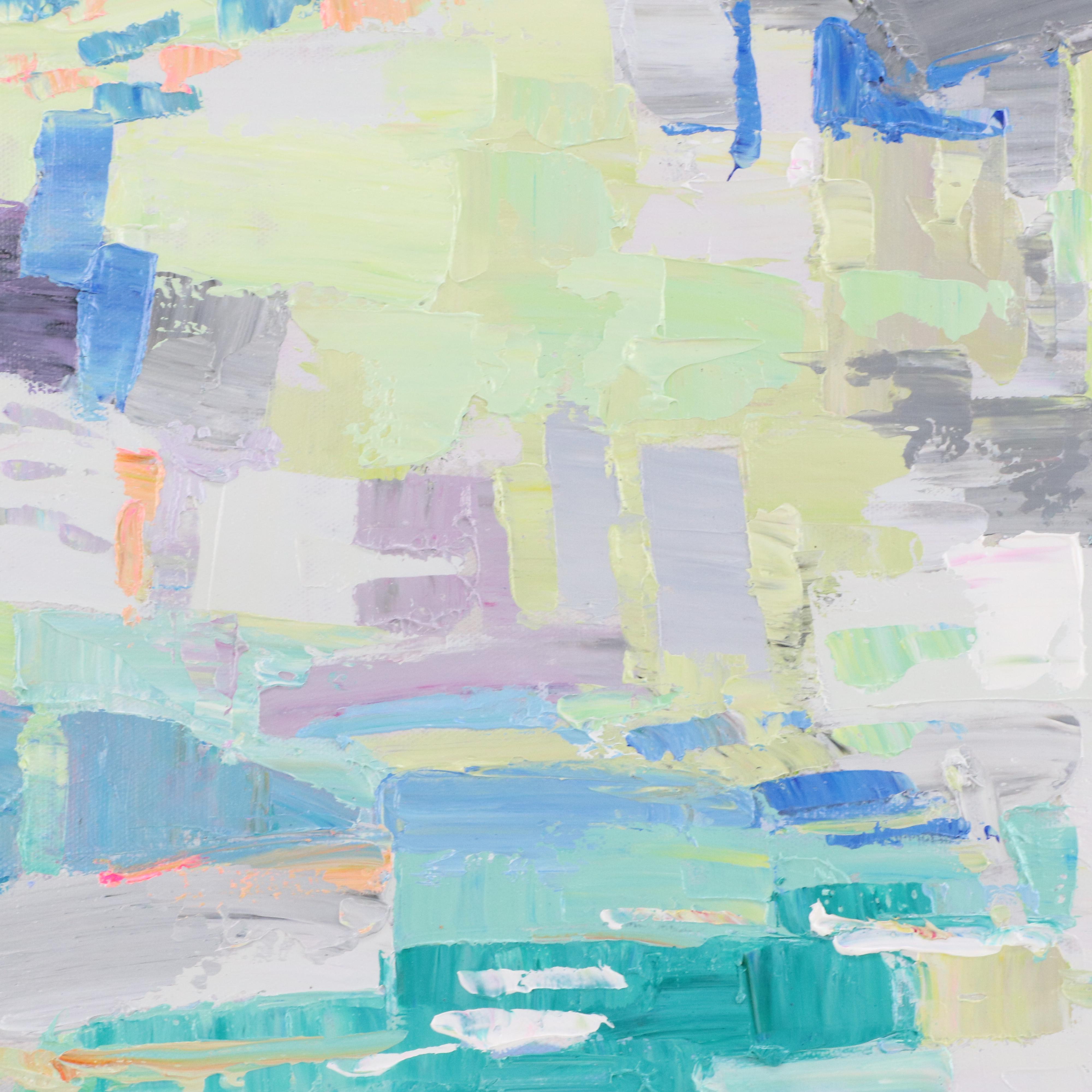 Ping Abstract Oil Painting, 21st Century