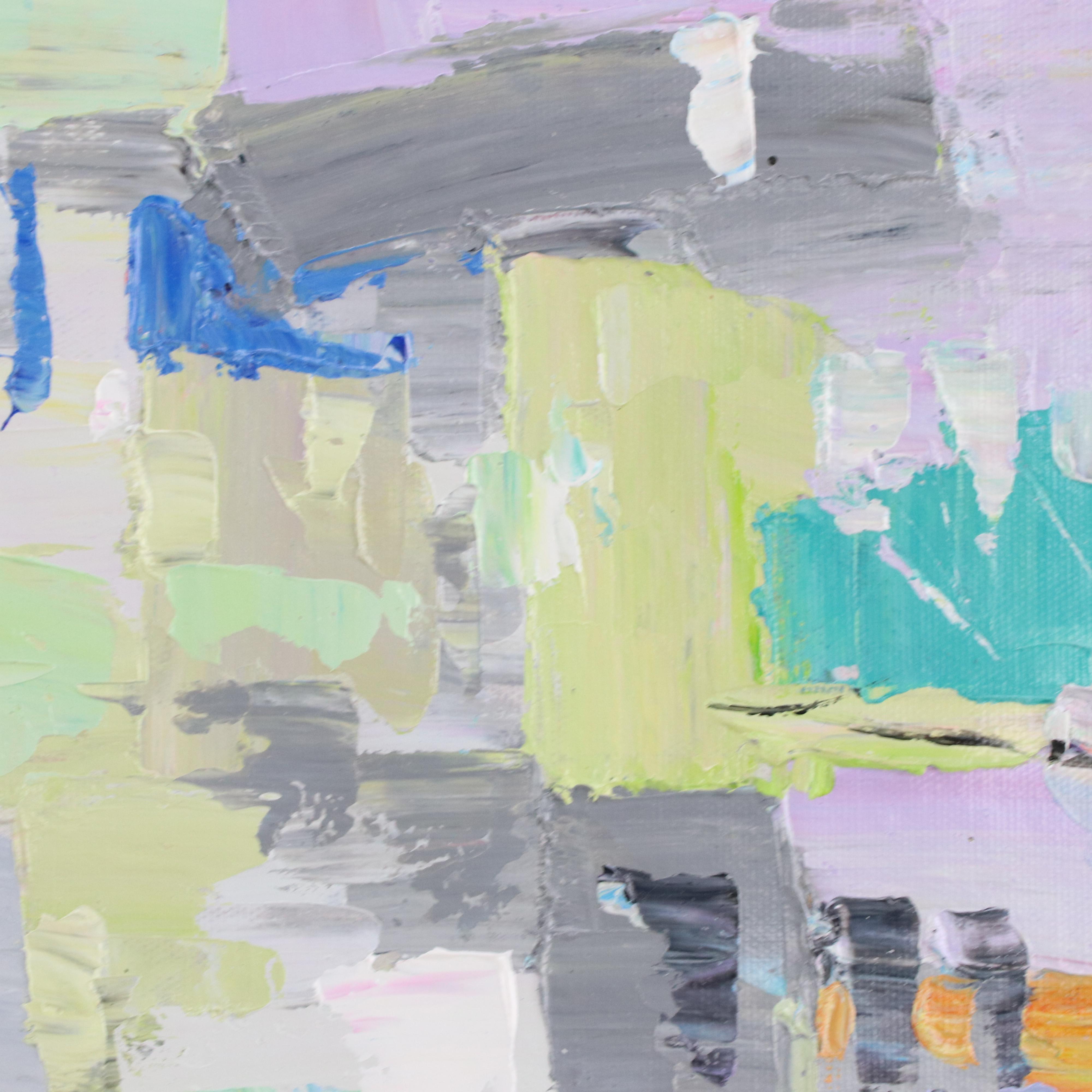 Ping Abstract Oil Painting, 21st Century