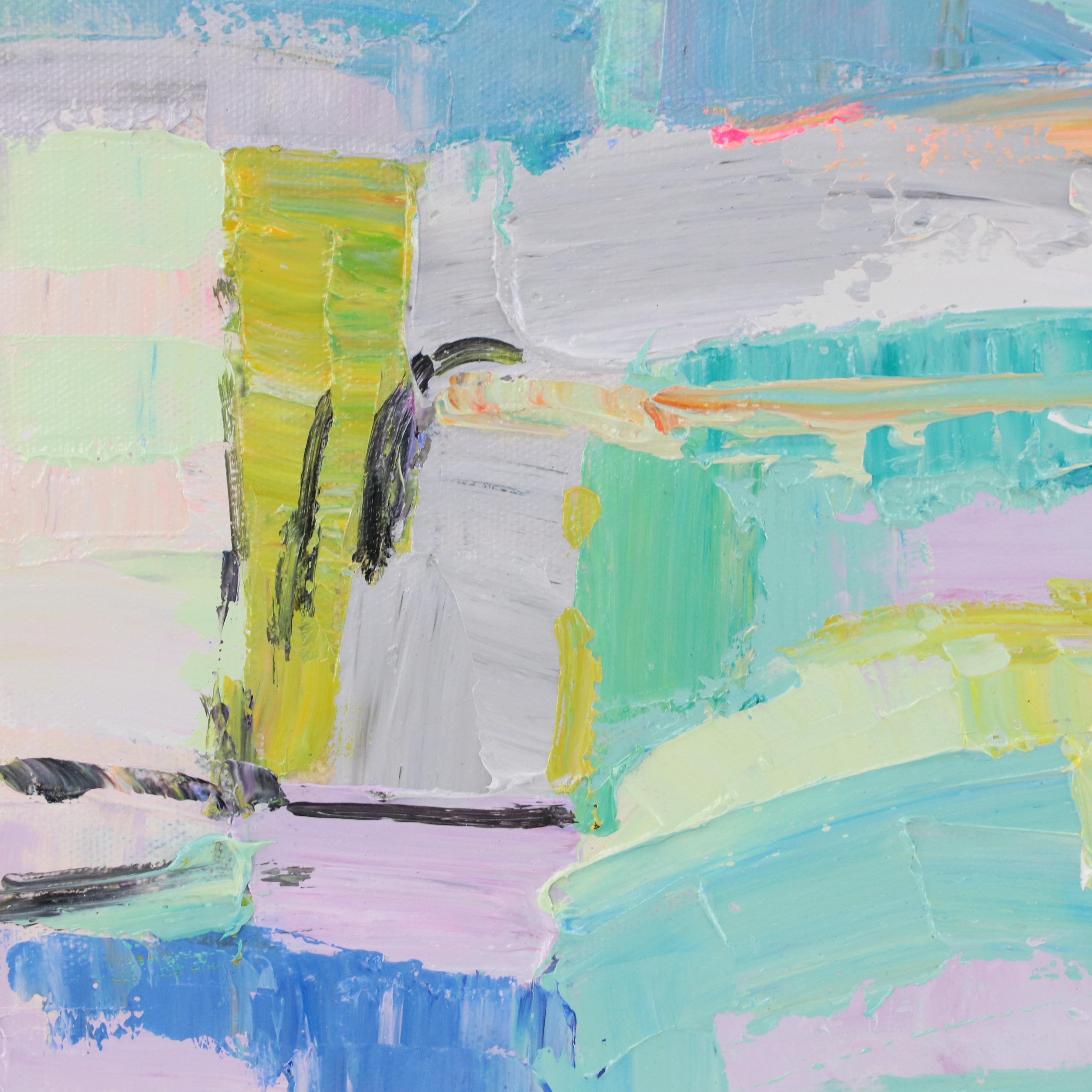 Ping Abstract Oil Painting, 21st Century