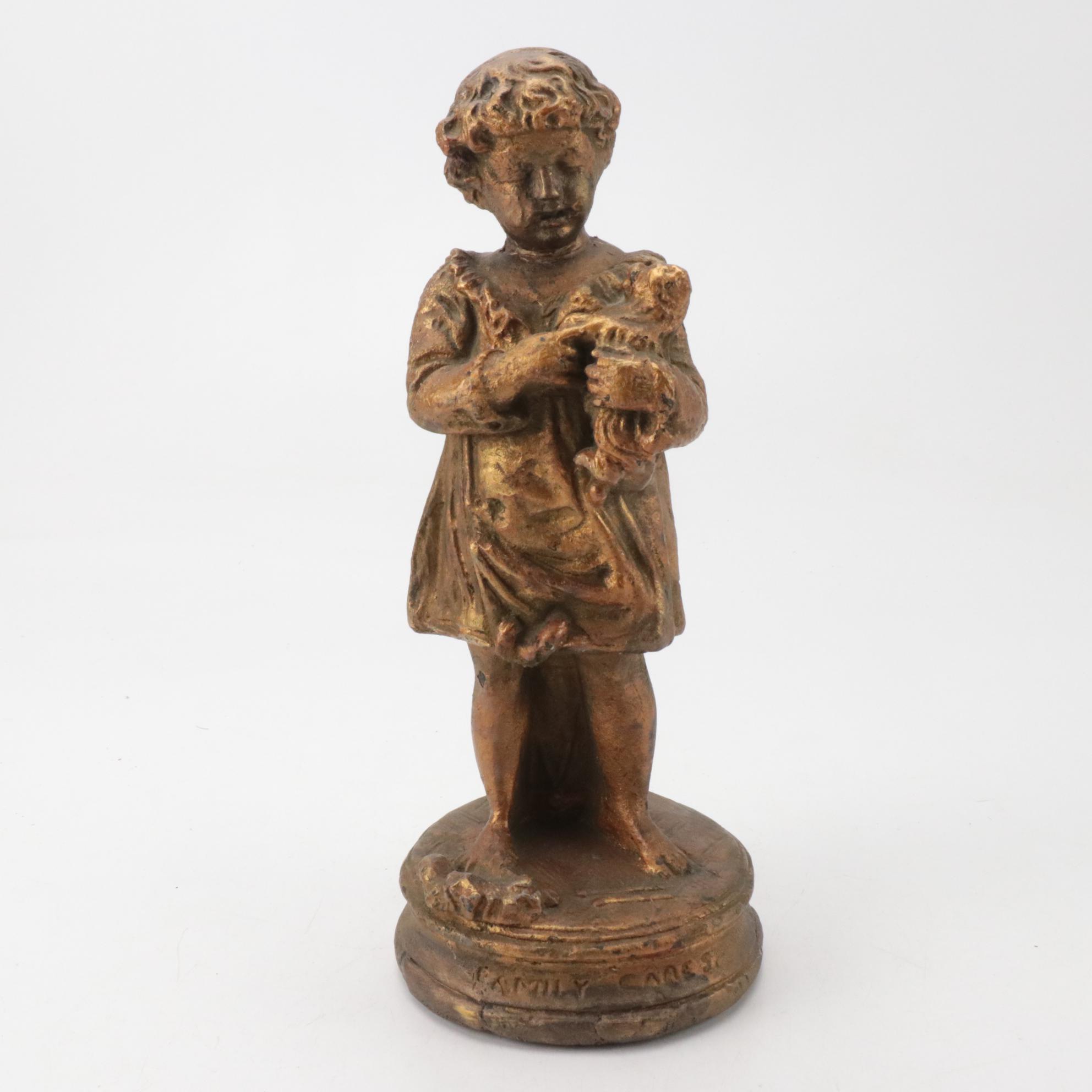 Neoclassical Wall Shelves  with Candlescones, Figurines and Other Decor