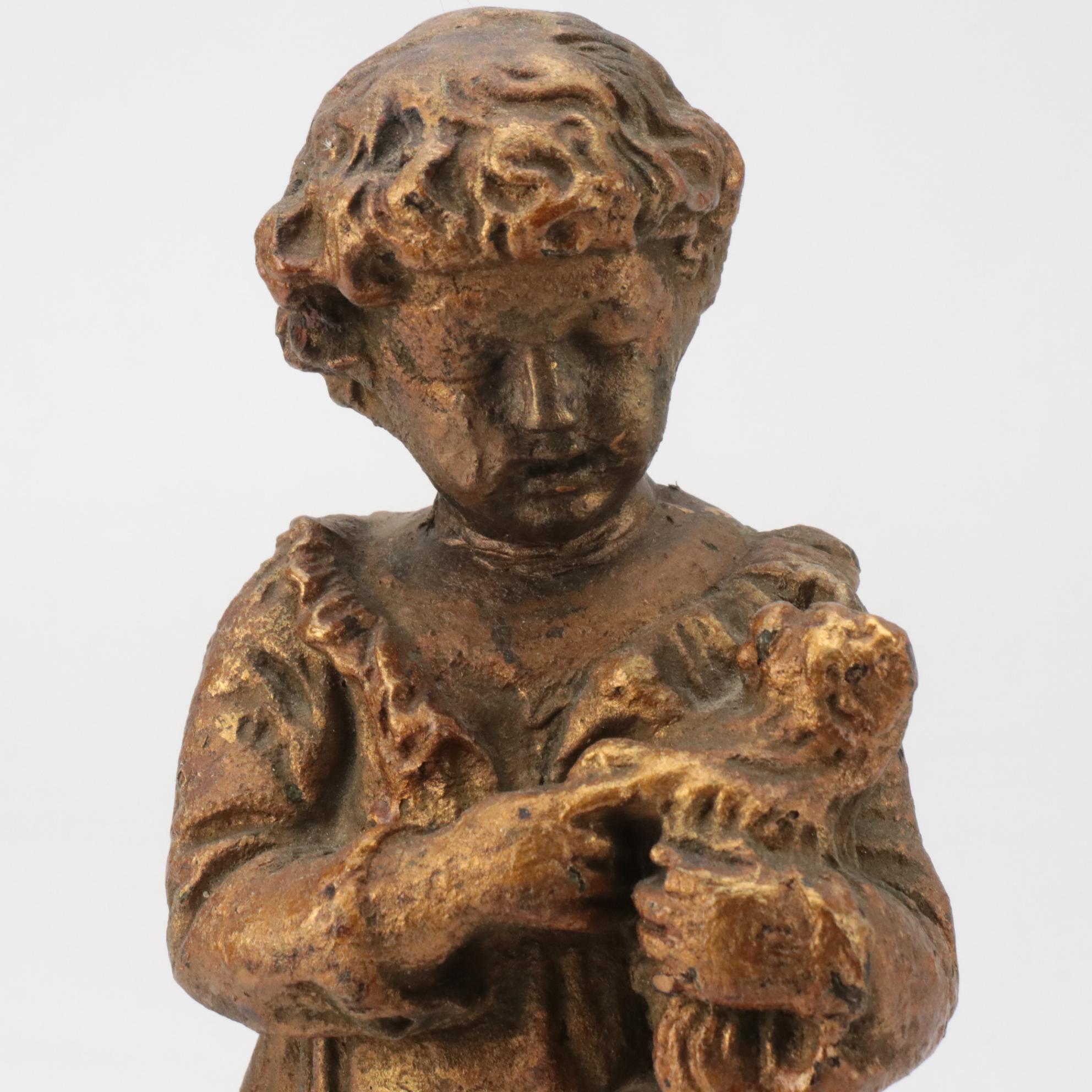 Neoclassical Wall Shelves  with Candlescones, Figurines and Other Decor