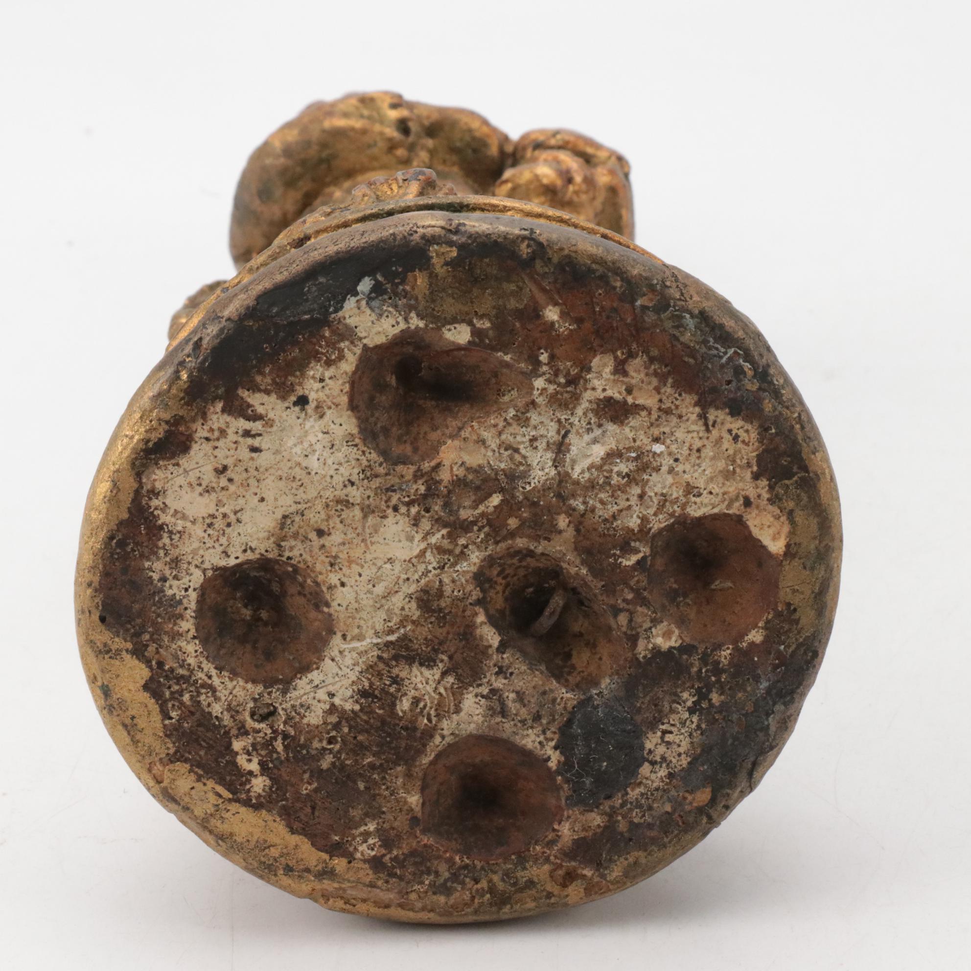 Neoclassical Wall Shelves  with Candlescones, Figurines and Other Decor