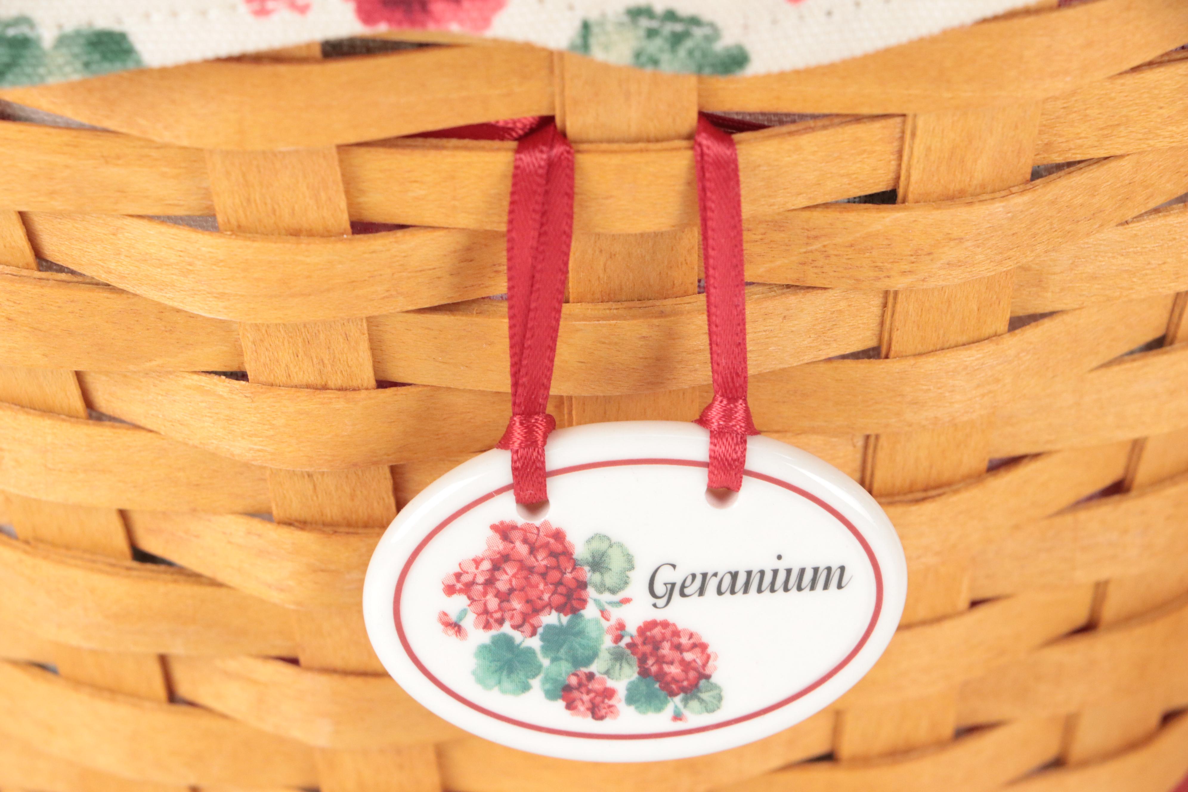 Longaberger Basket Collection Including a 2001 Christmas Shining Star Basket