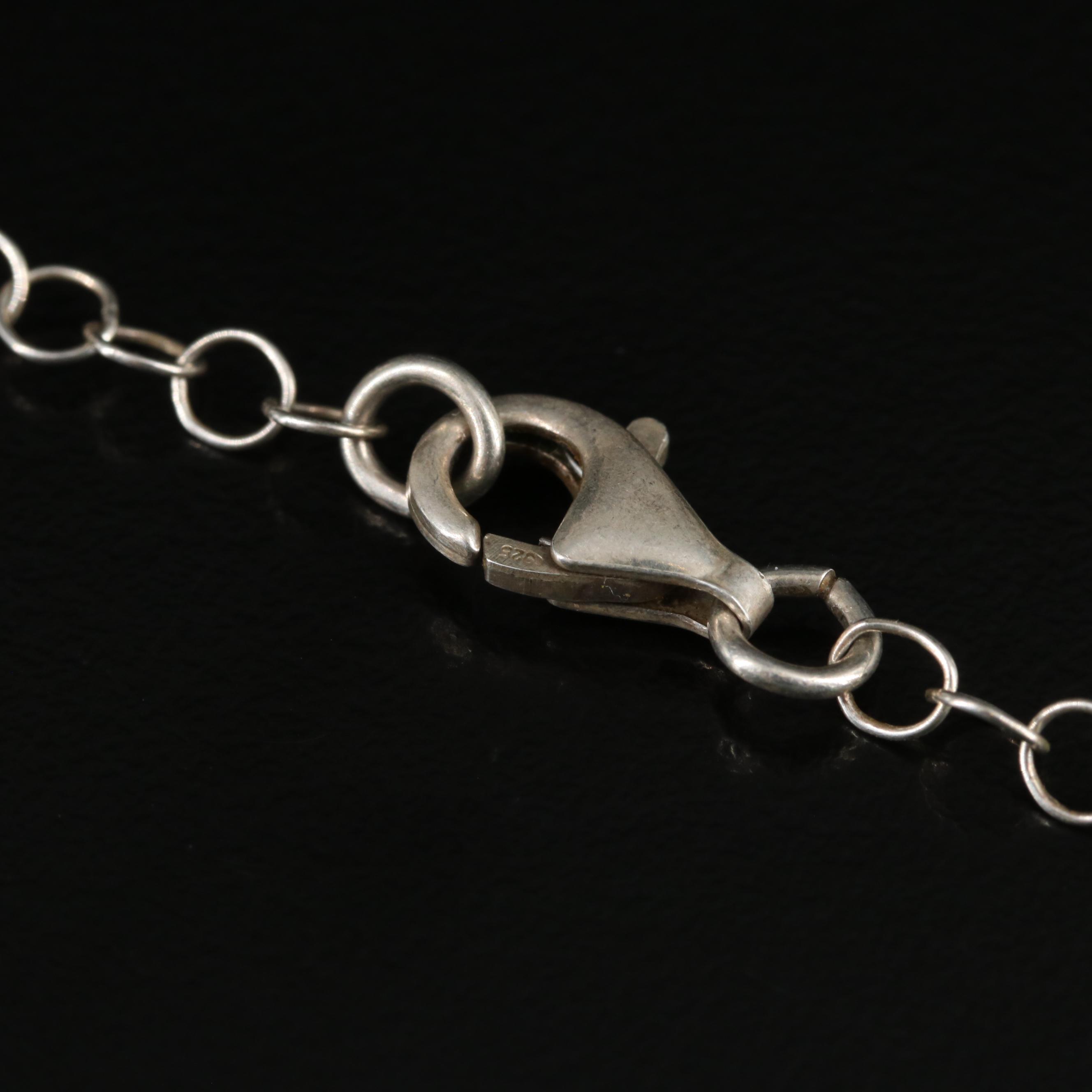 Southwestern Sterling Turquoise Necklace