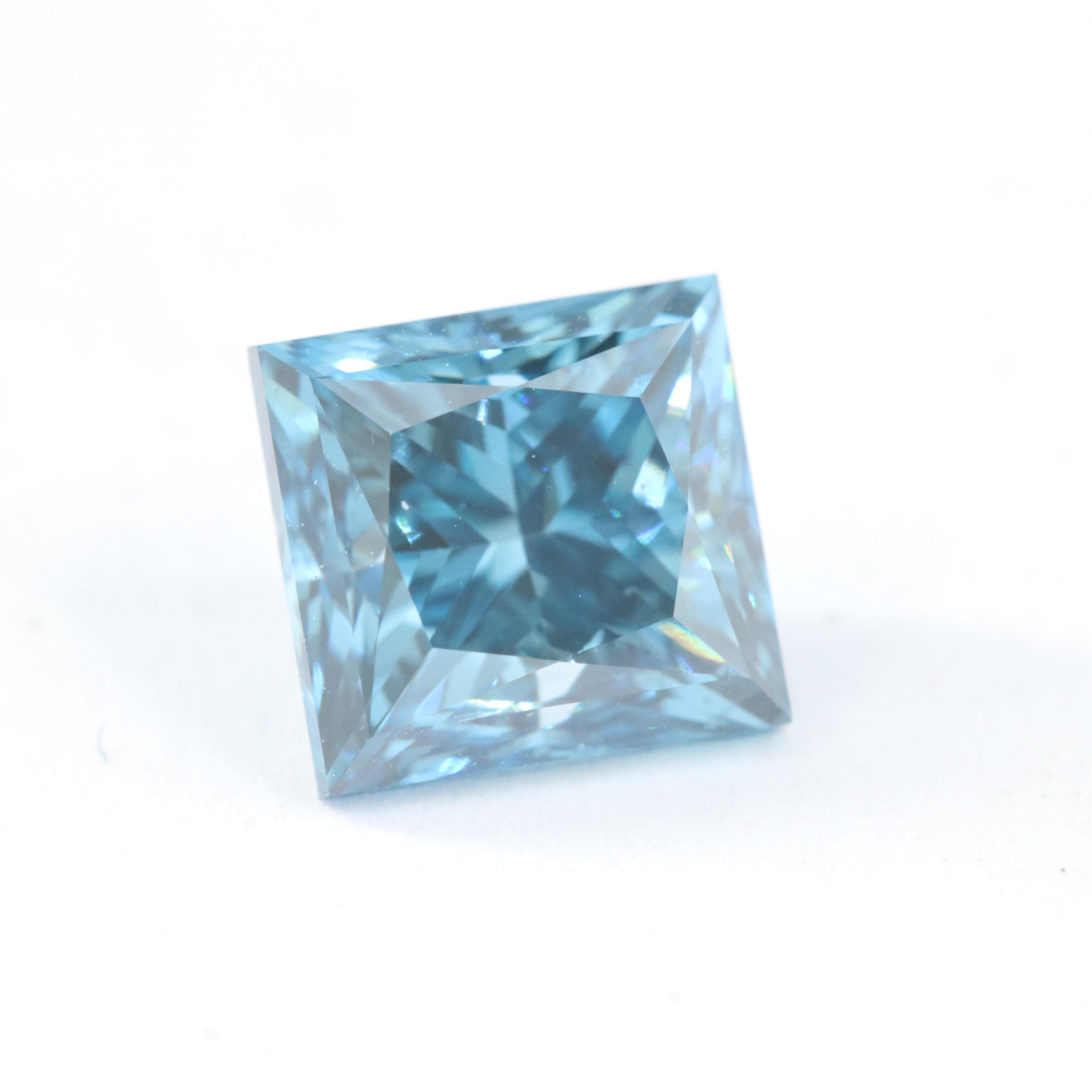 Loose 2.05 CT (Origin Undetermined) Fancy Dark Blue Diamond