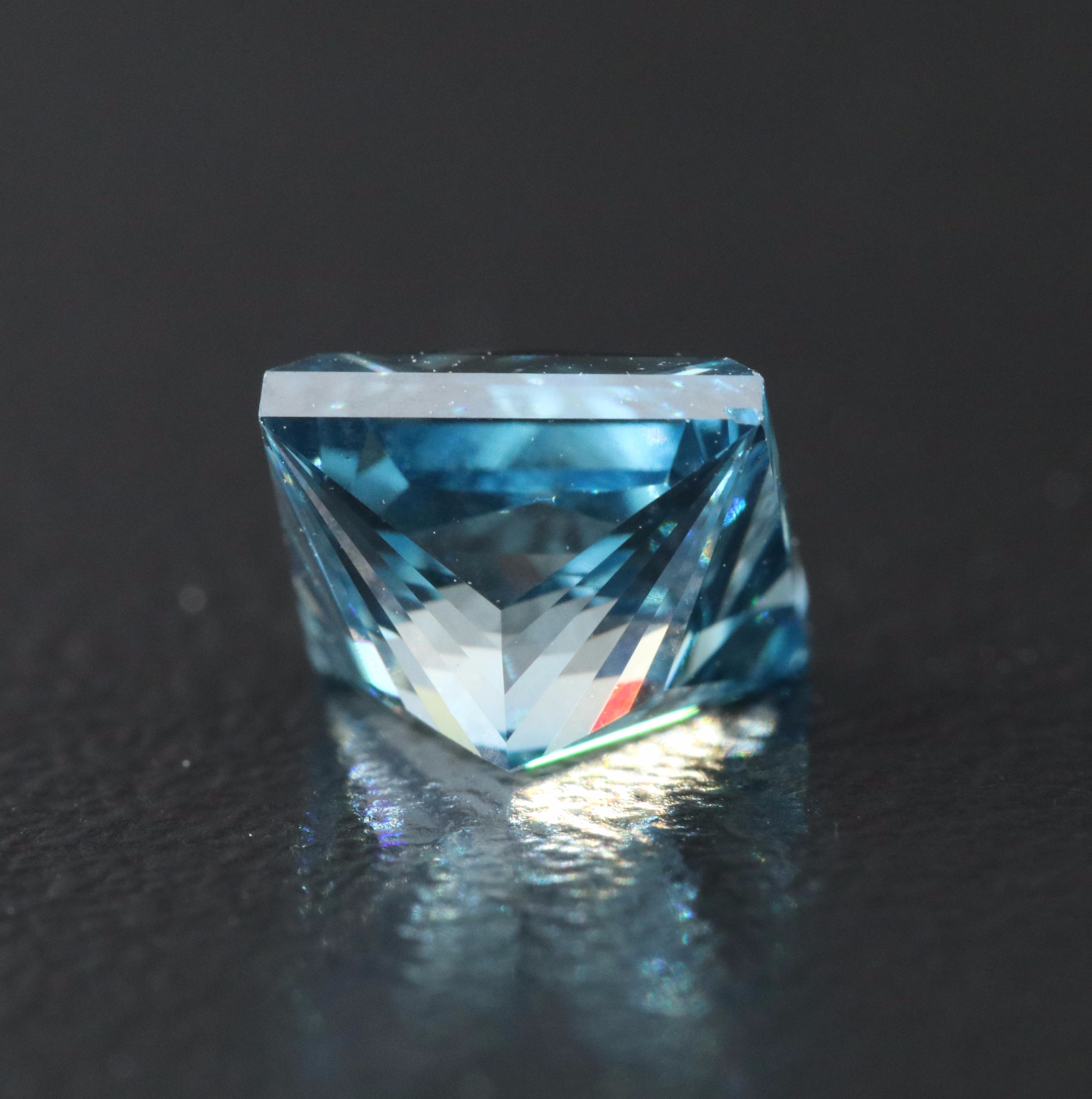 Loose 2.05 CT (Origin Undetermined) Fancy Dark Blue Diamond