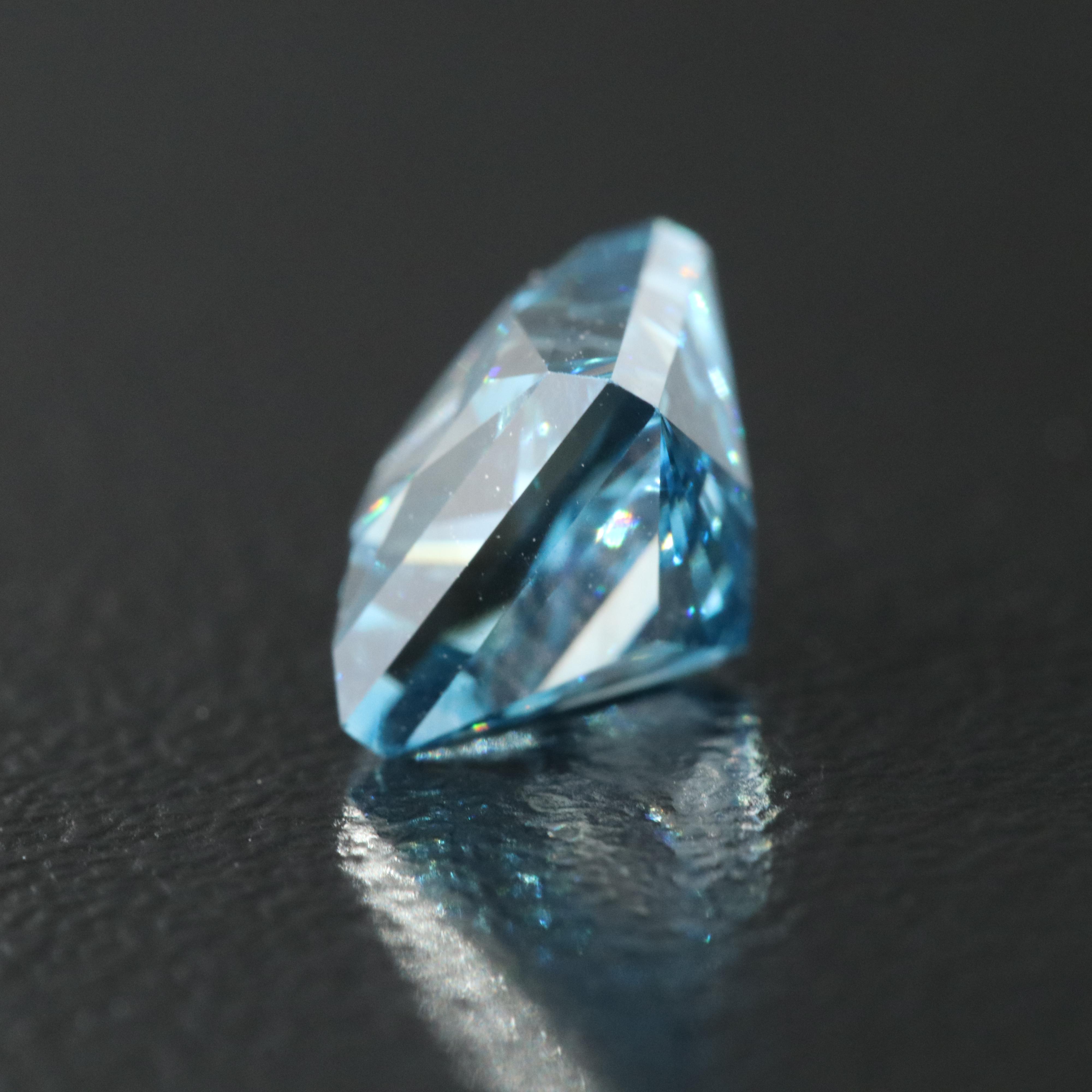 Loose 2.05 CT (Origin Undetermined) Fancy Dark Blue Diamond